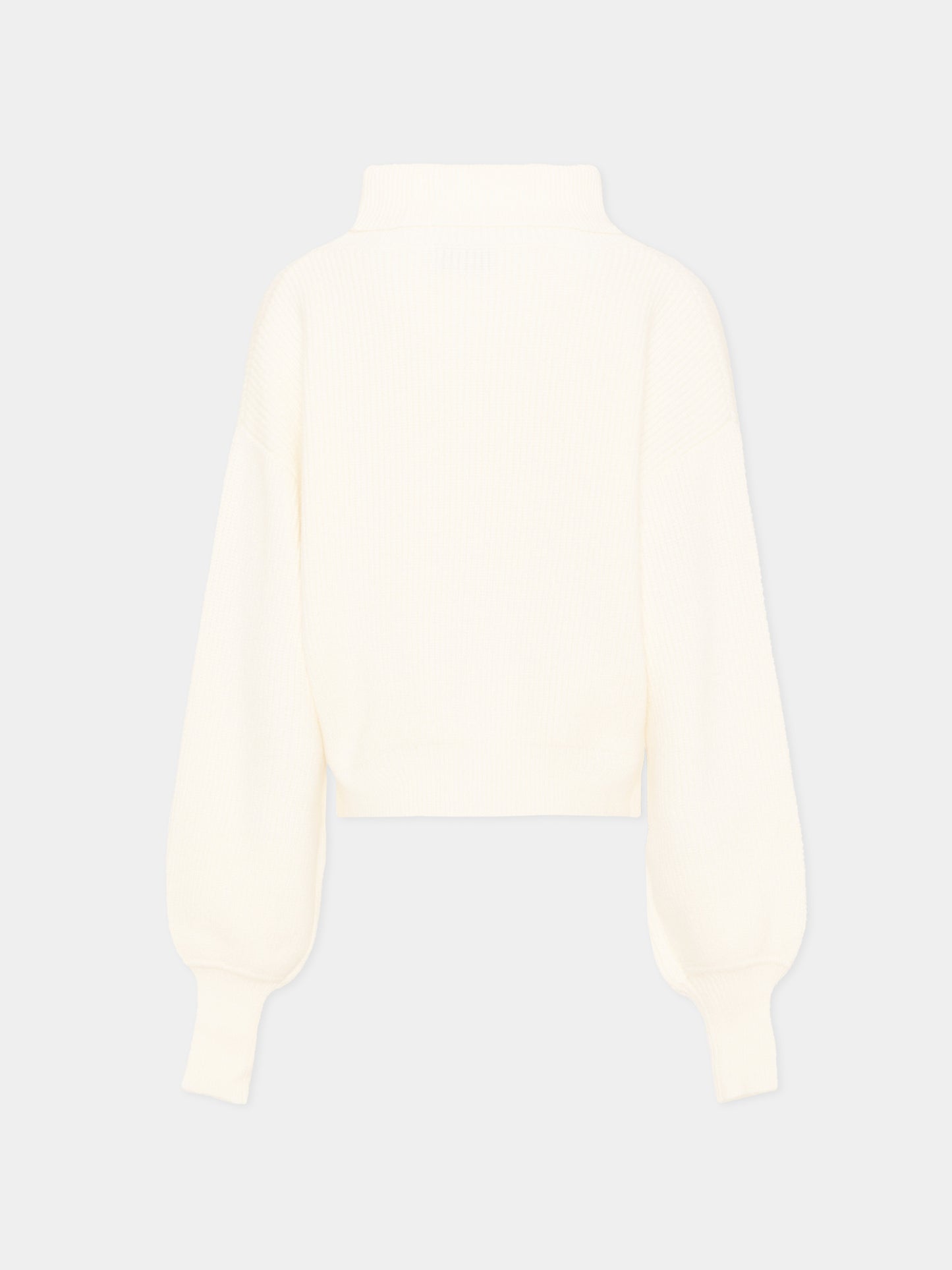 Dolcevita avorio per bambina con Teddy Bear,Moschino Kids,HDW02A LHE77 10063