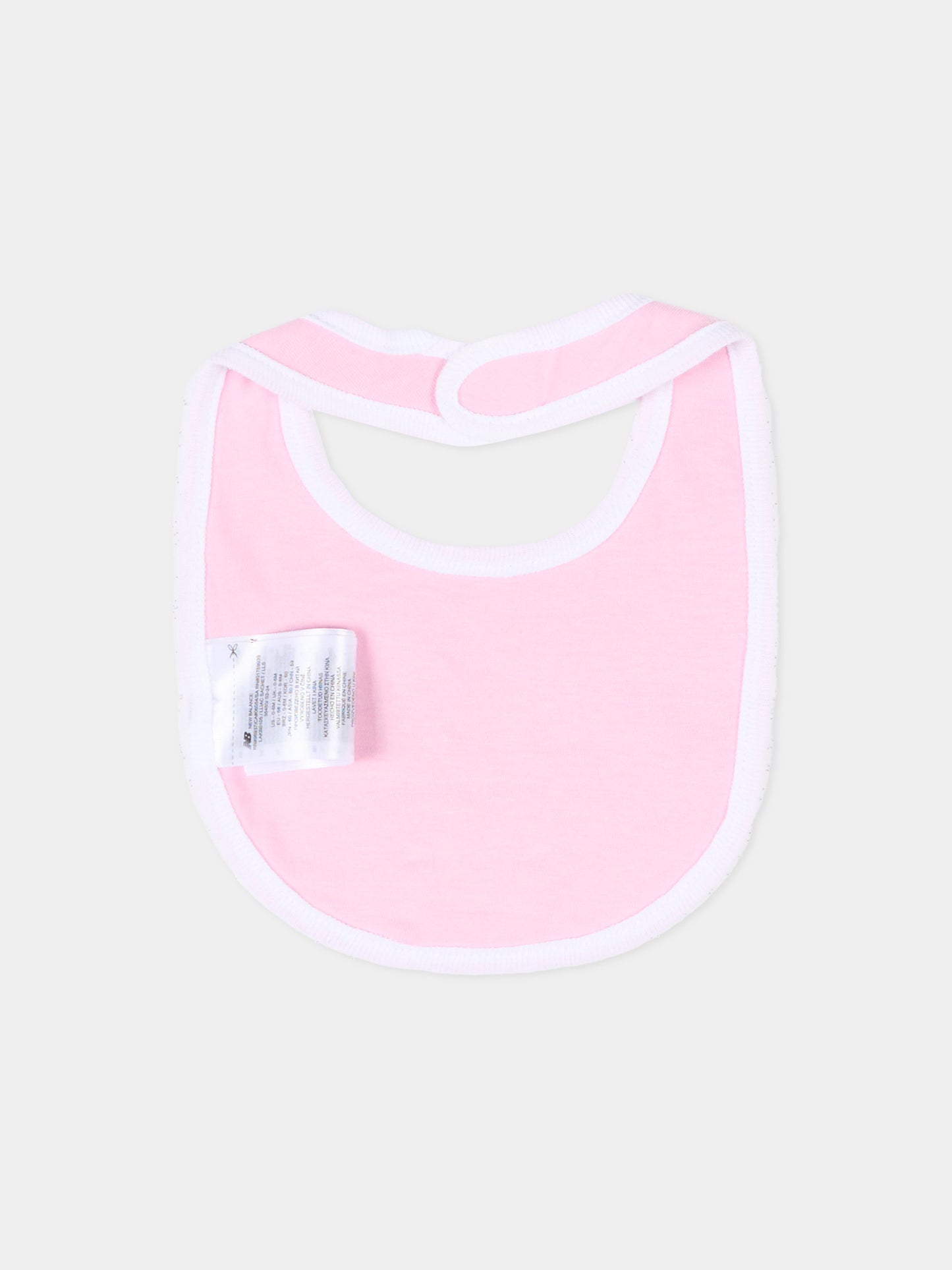 Set accessori rosa per neonata con logo,New Balance,LAKB0105 LLS