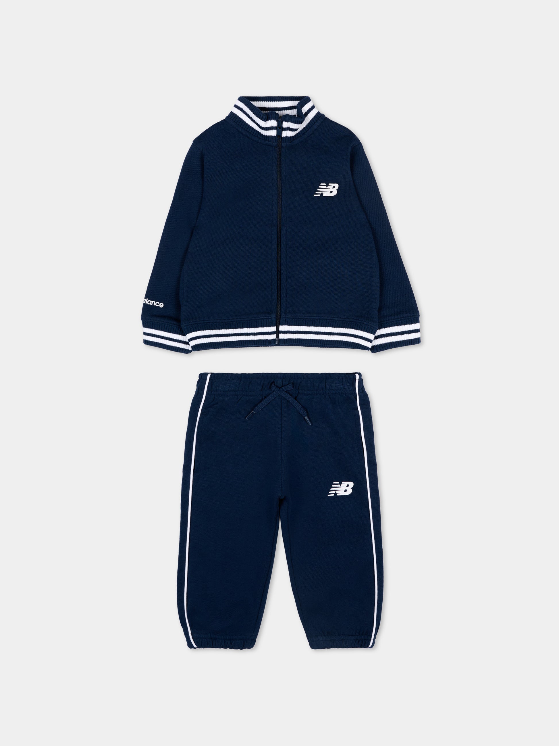 Completo sportivo blu per neonato,New Balance,LAKB0311I NNY