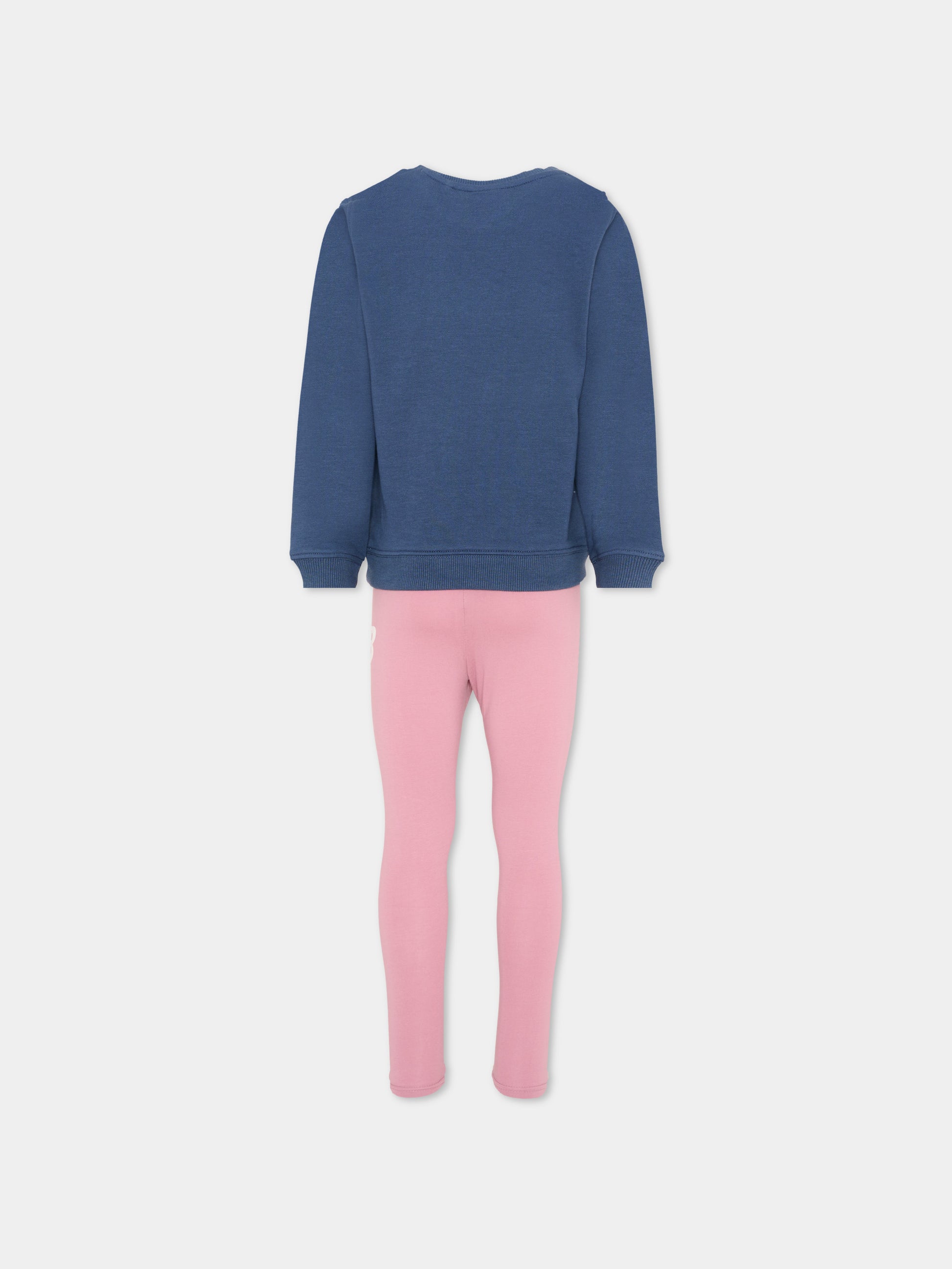 Completo multicolor per bambina logo,New Balance,LAKG0252I VTI