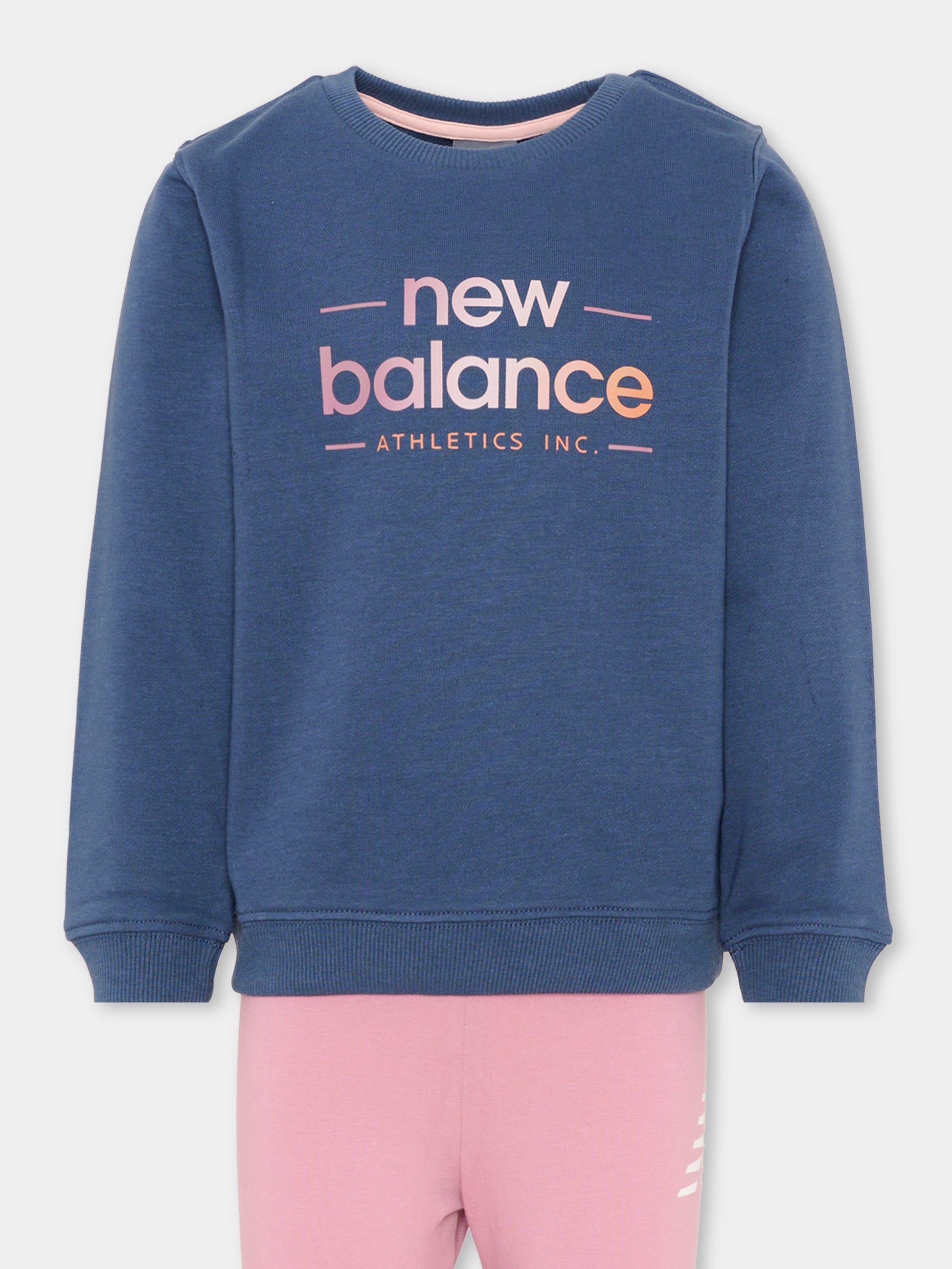 Completo multicolor per bambina logo,New Balance,LAKG0252I VTI