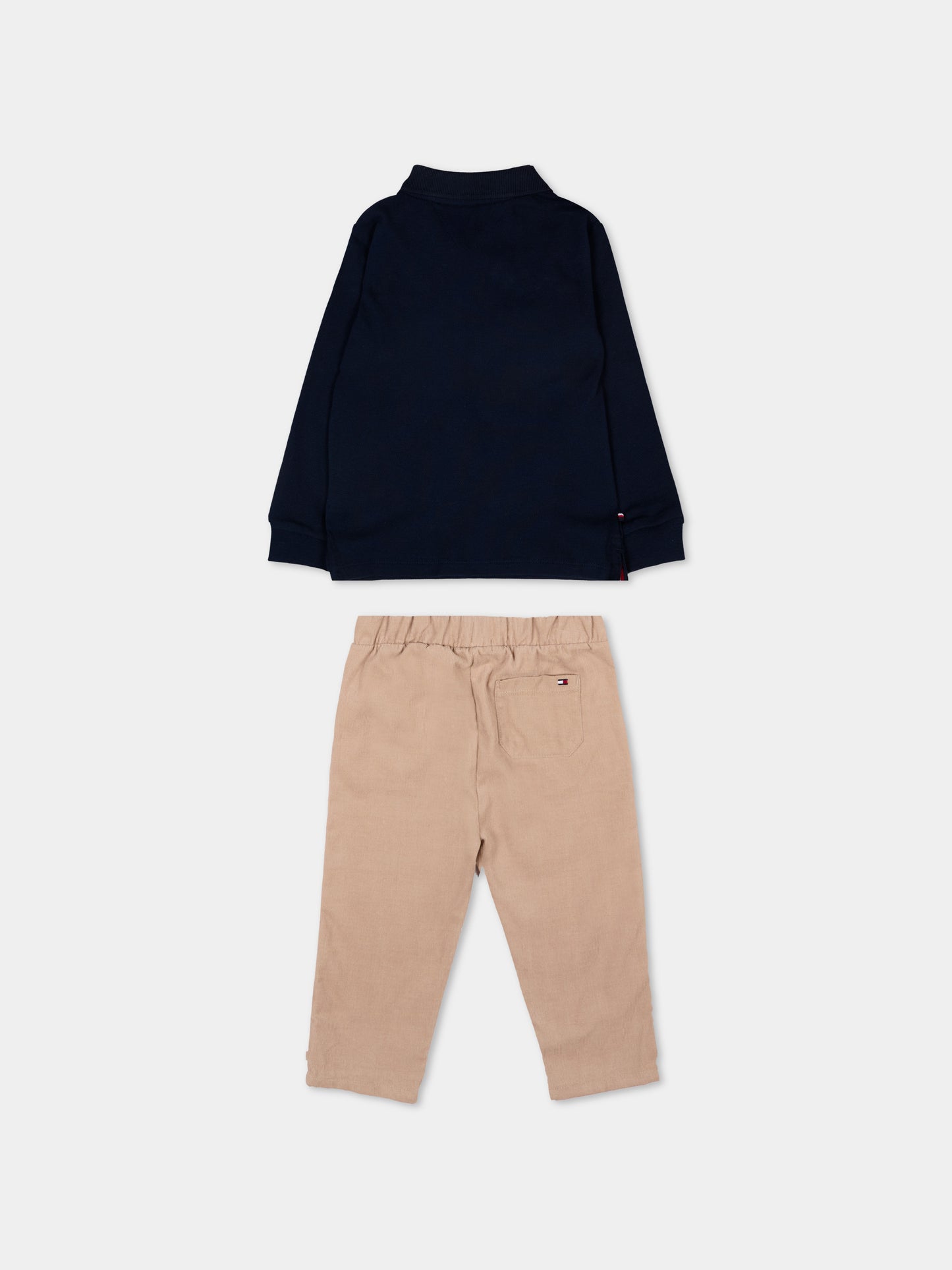 Completo sportivo multicolor per neonato con Tommy Flag,Tommy Hilfiger Junior,KN0KN02085 GUQ