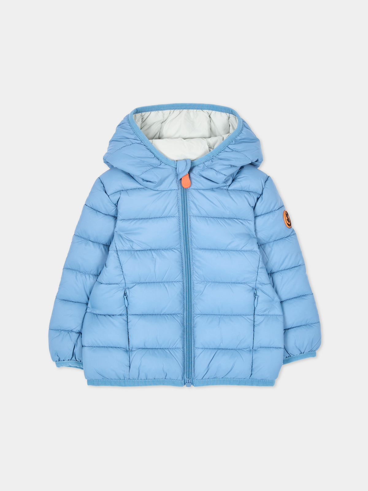 Piumino azzurro per neonato,Save The Duck Kids,I33229X GIGA23 90078