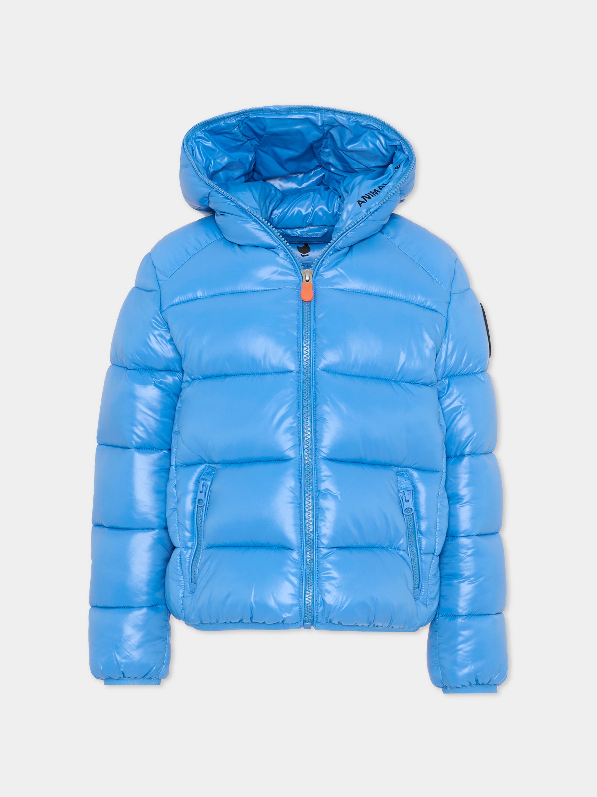 Piumino Artie blu per bambino,Save The Duck Kids,J31280B LOVE21 90070