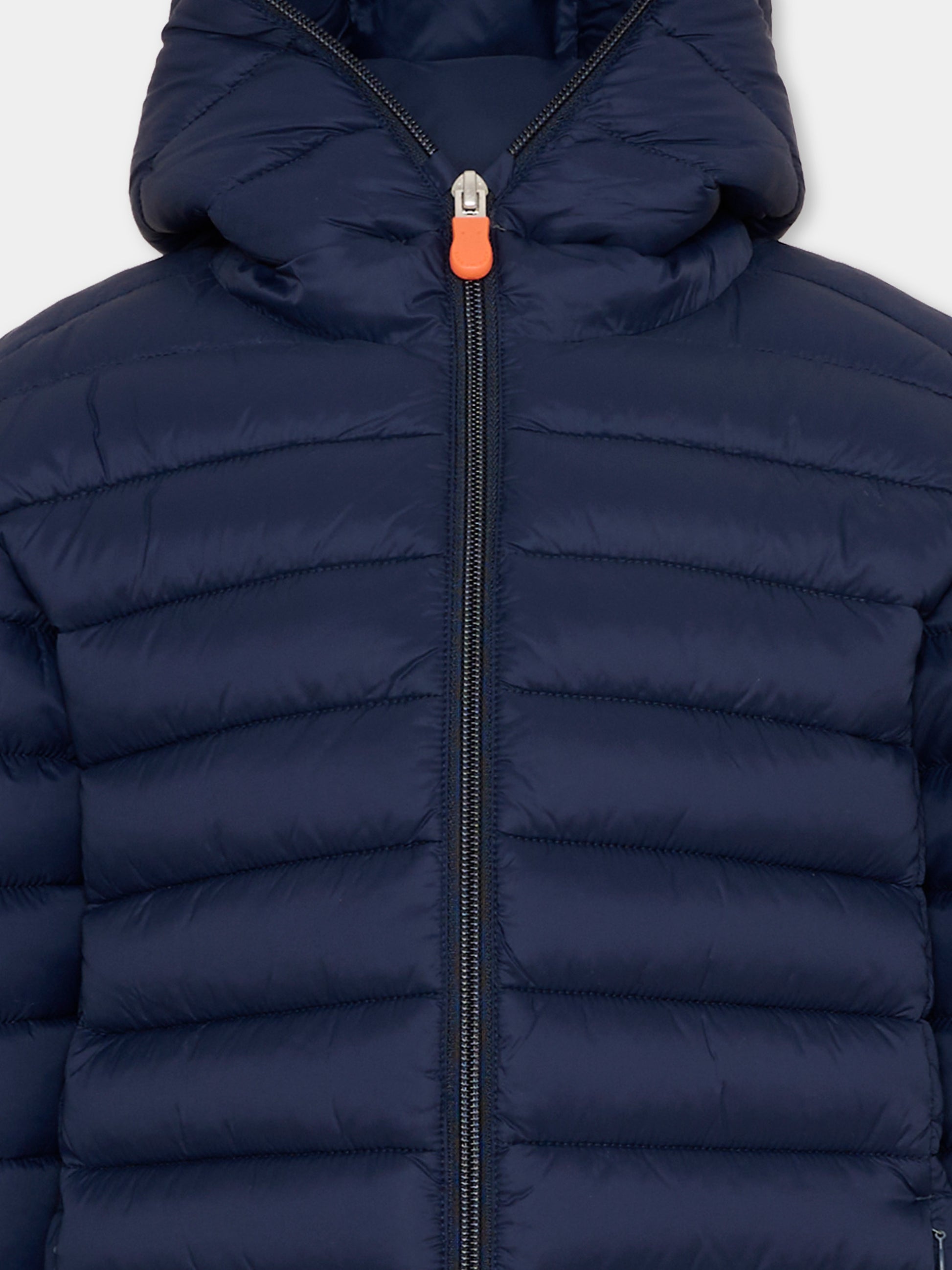 Piumino Lily blu per bambini,Save The Duck Kids,J32310G GIGA21 90000