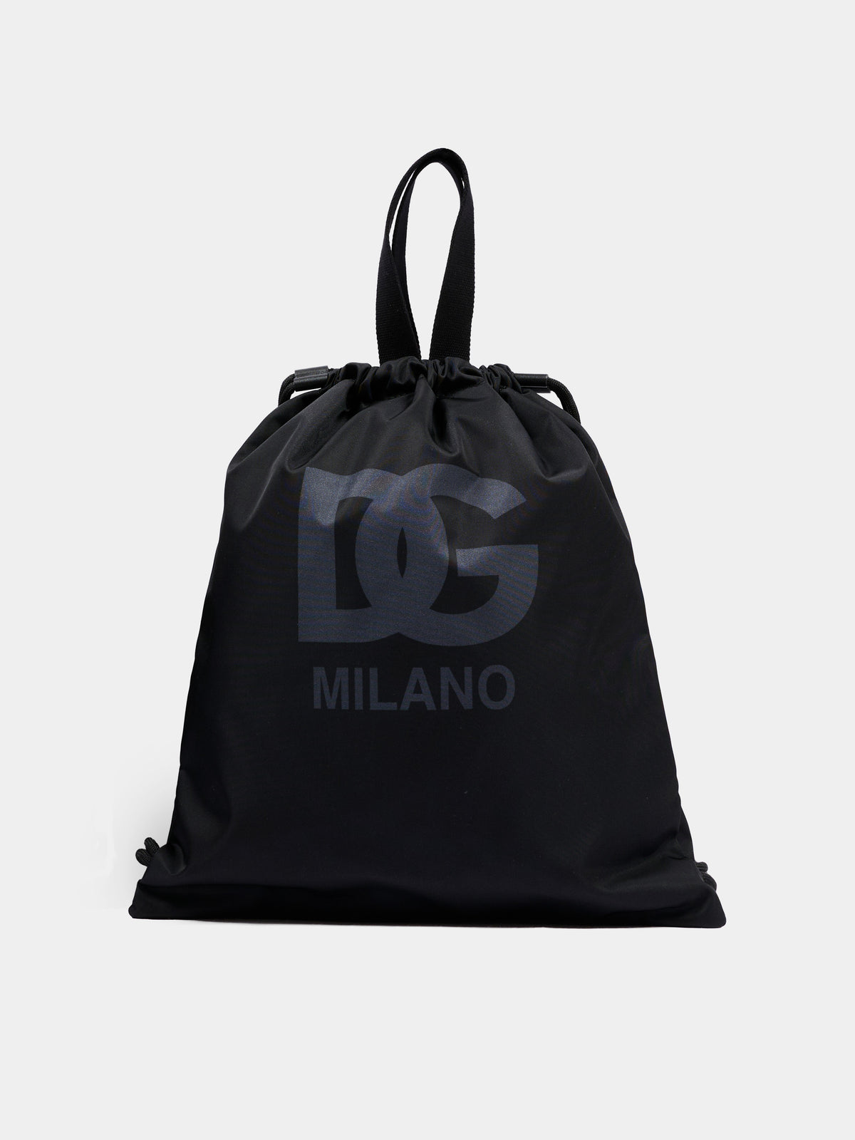 Zaino nero per bambini con logo,Dolce & Gabbana Kids,EM0150 AZ589 HN5ZL