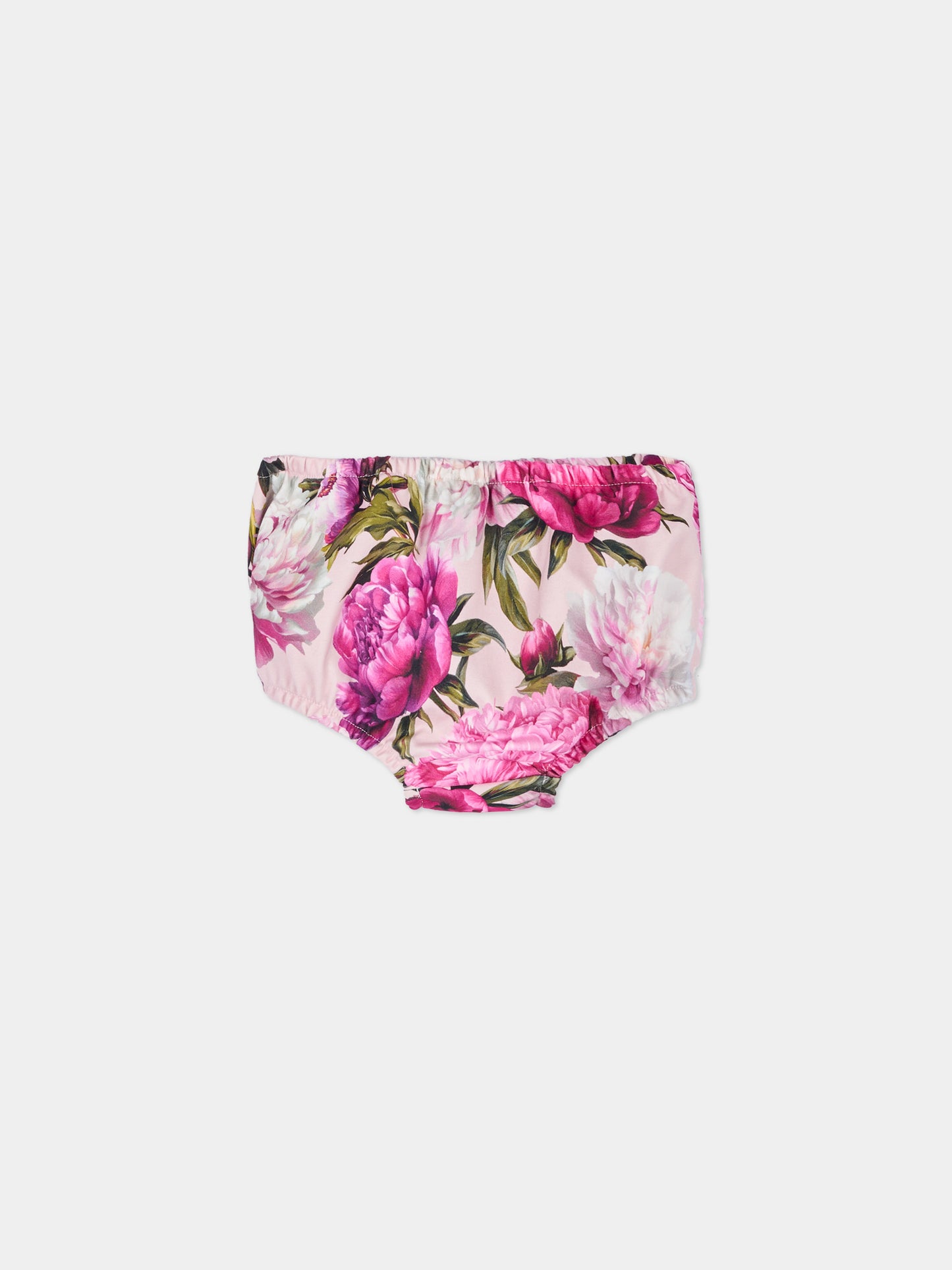 Abito elegante rosa per neonata floreale,Dolce & Gabbana Kids,L2JD9G G7Q0D HF6FZ