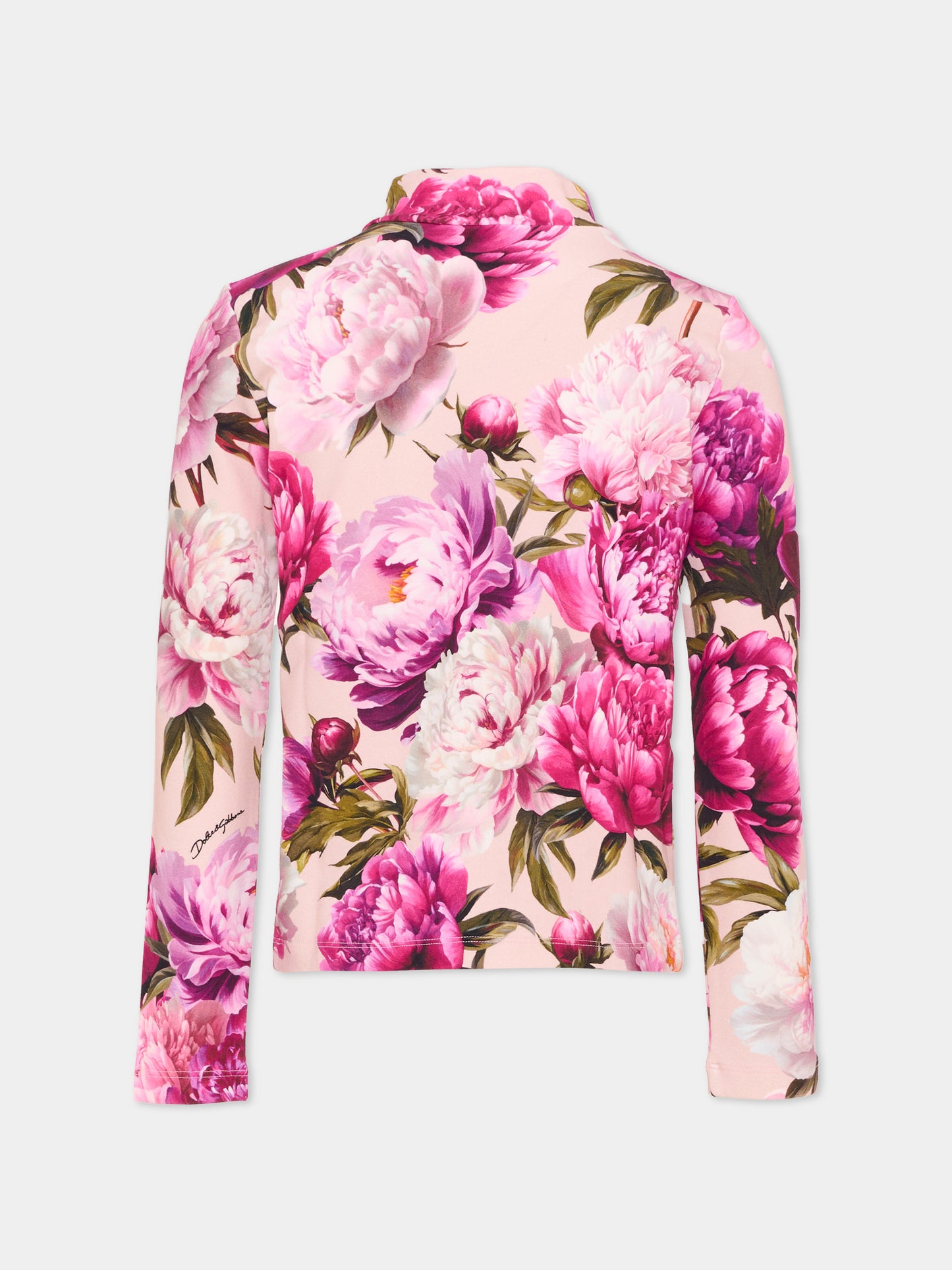 Dolcevita rosa per bambina floreale,Dolce & Gabbana Kids,L5JTLE G7QZU HF6FZ