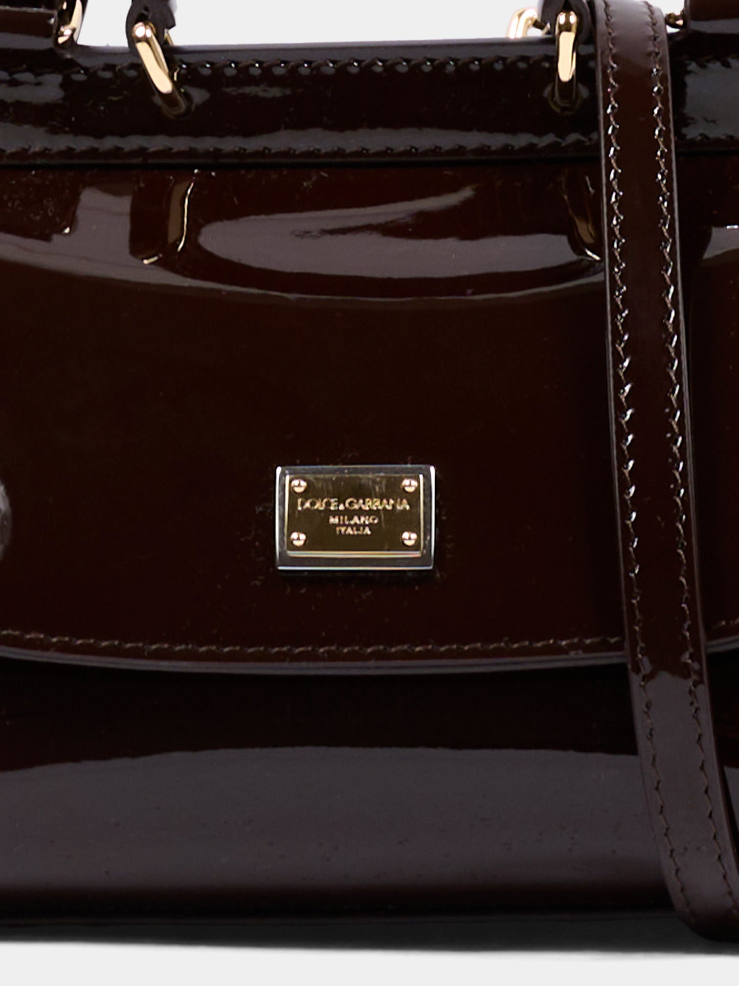Borsa elegante marrone per bambina con logo,Dolce & Gabbana Kids,EB0003 A1067 80058