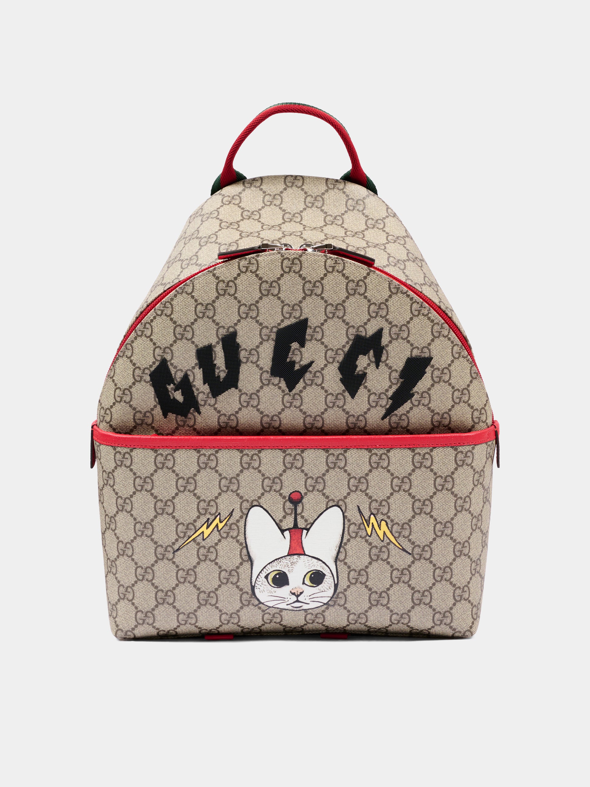 Zaino beige per bambini con GG,Gucci Kids,782708 FAGA8 8546