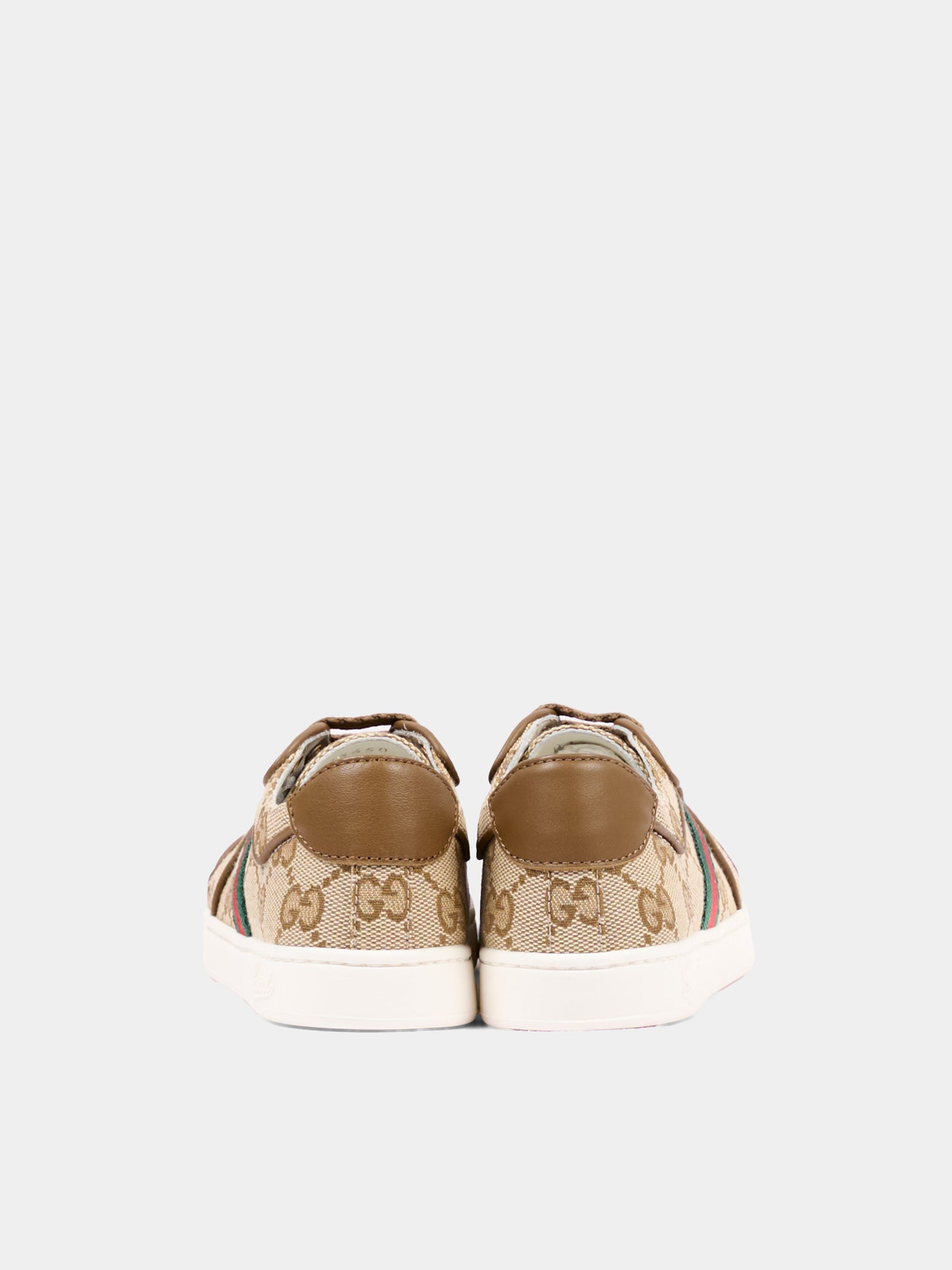 Sneakers beige monogramma GG per bambini,Gucci Kids,873450 FAF5F 9644