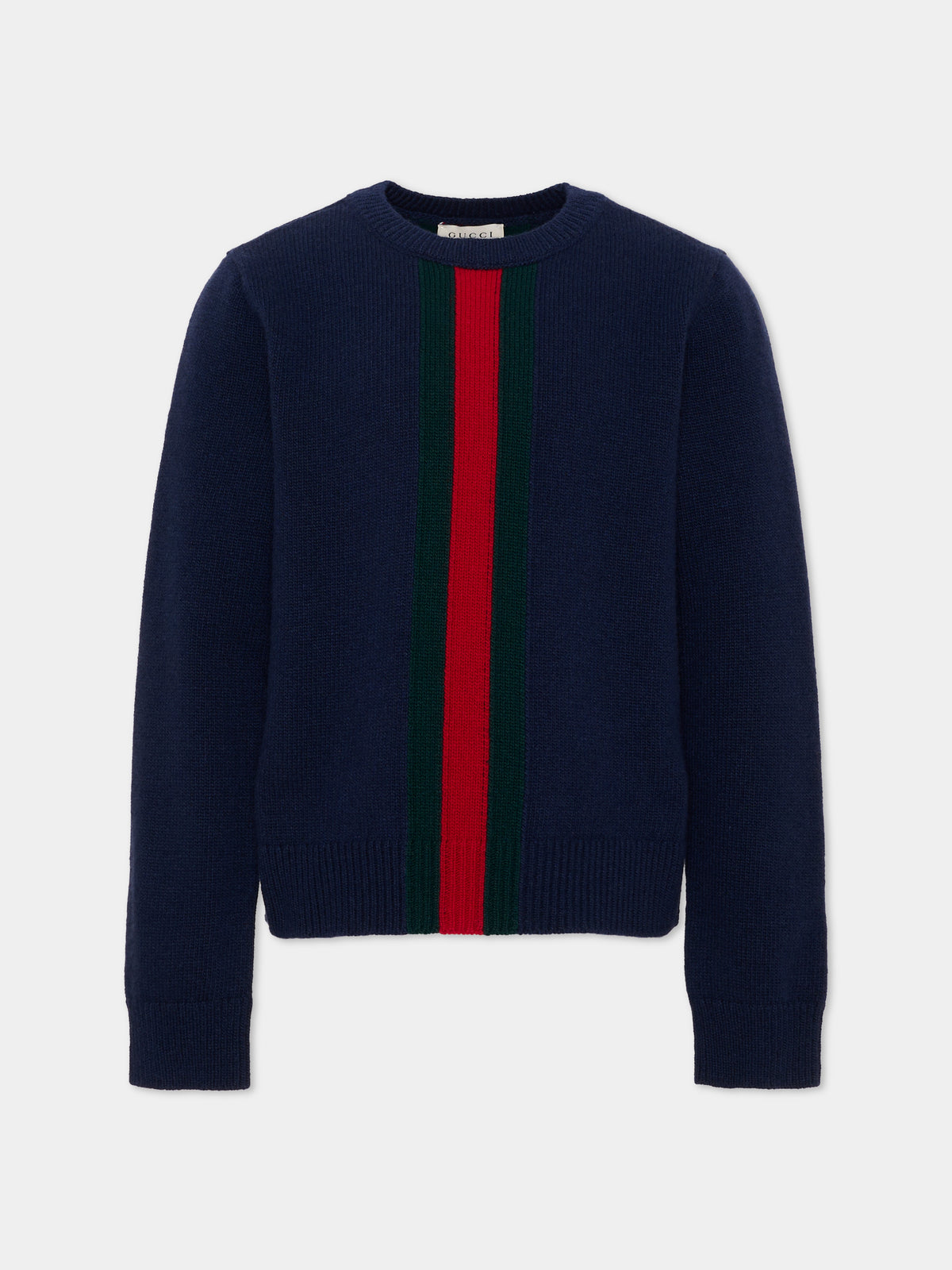 Maglione blu per bambini con Web