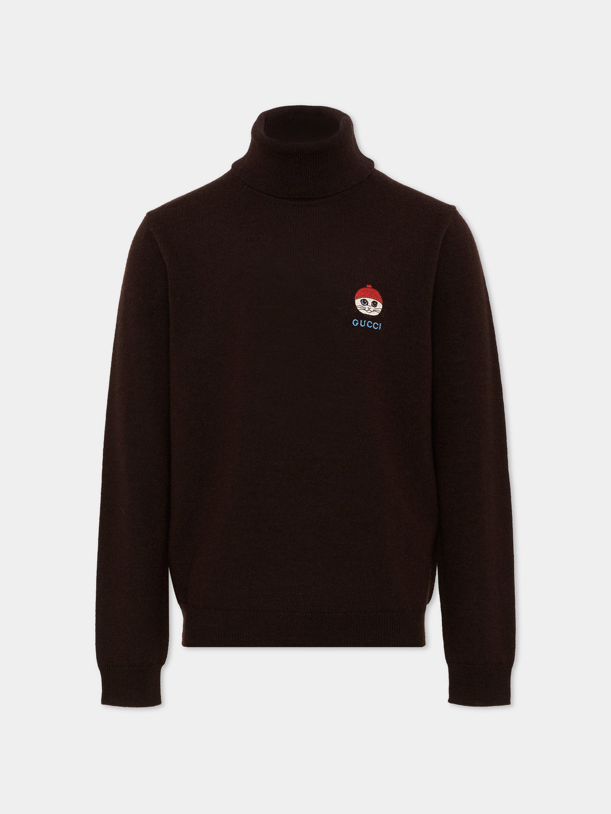 Dolcevita marrone per bambini con logo