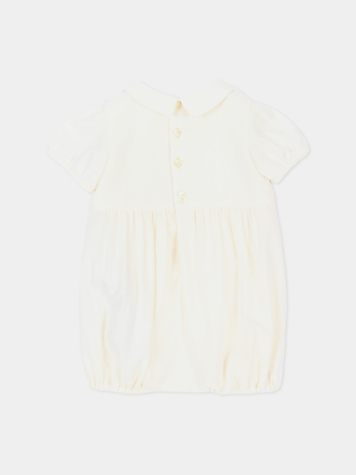 Pagliaccetto avorio per neonato GG,Gucci Kids,866487 ZAI9G 9128