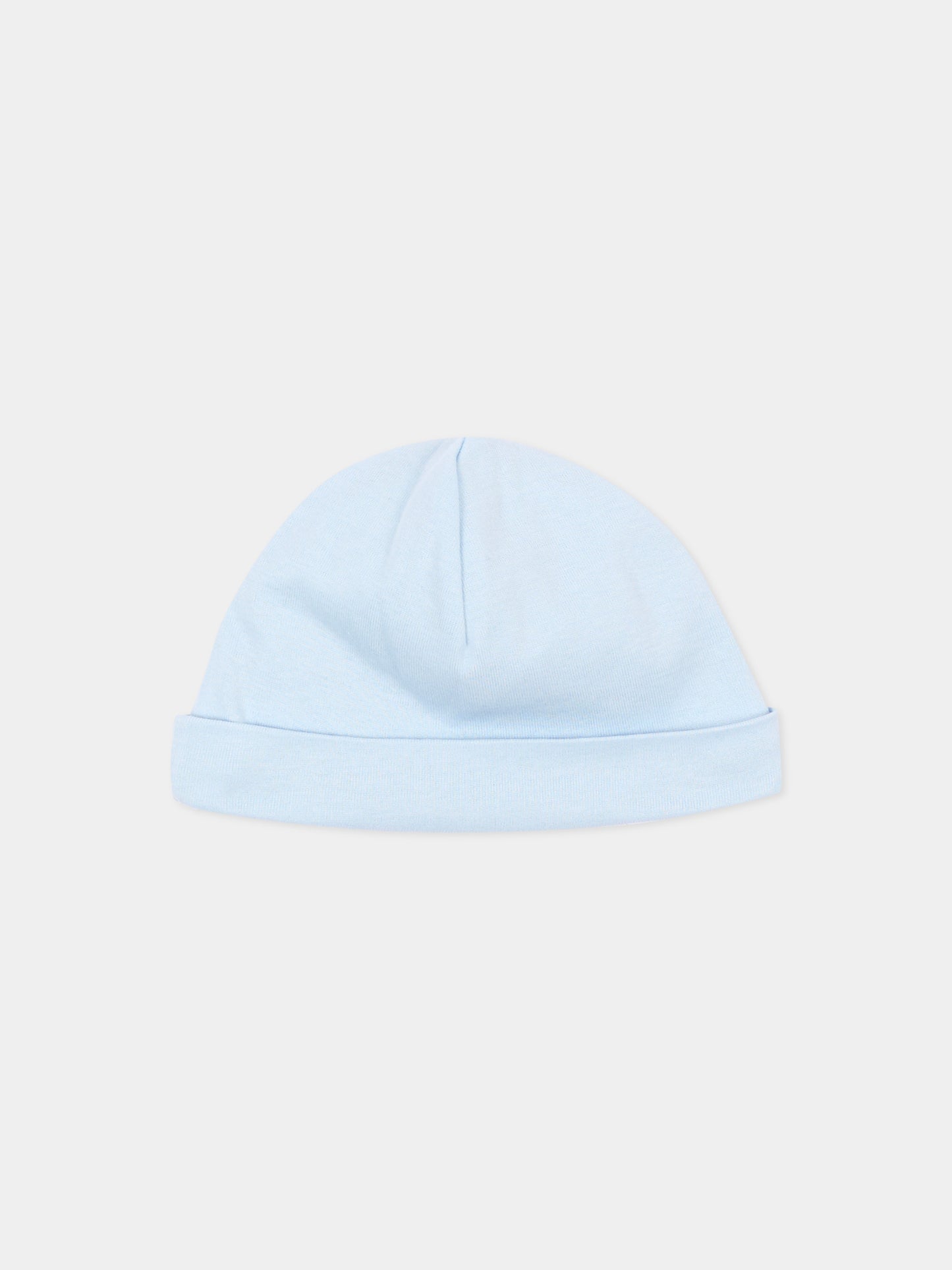Set Tutine azzurro per neonato stampa gatto,Gucci Kids,873813 XJHZD 4454