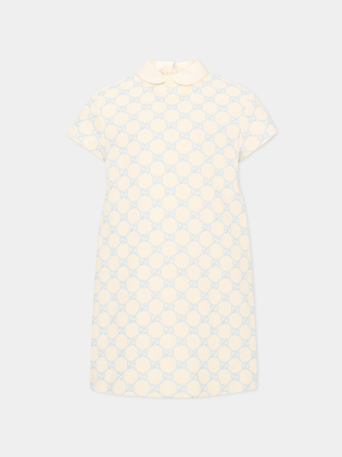 Abito elegante avorio per bambina GG