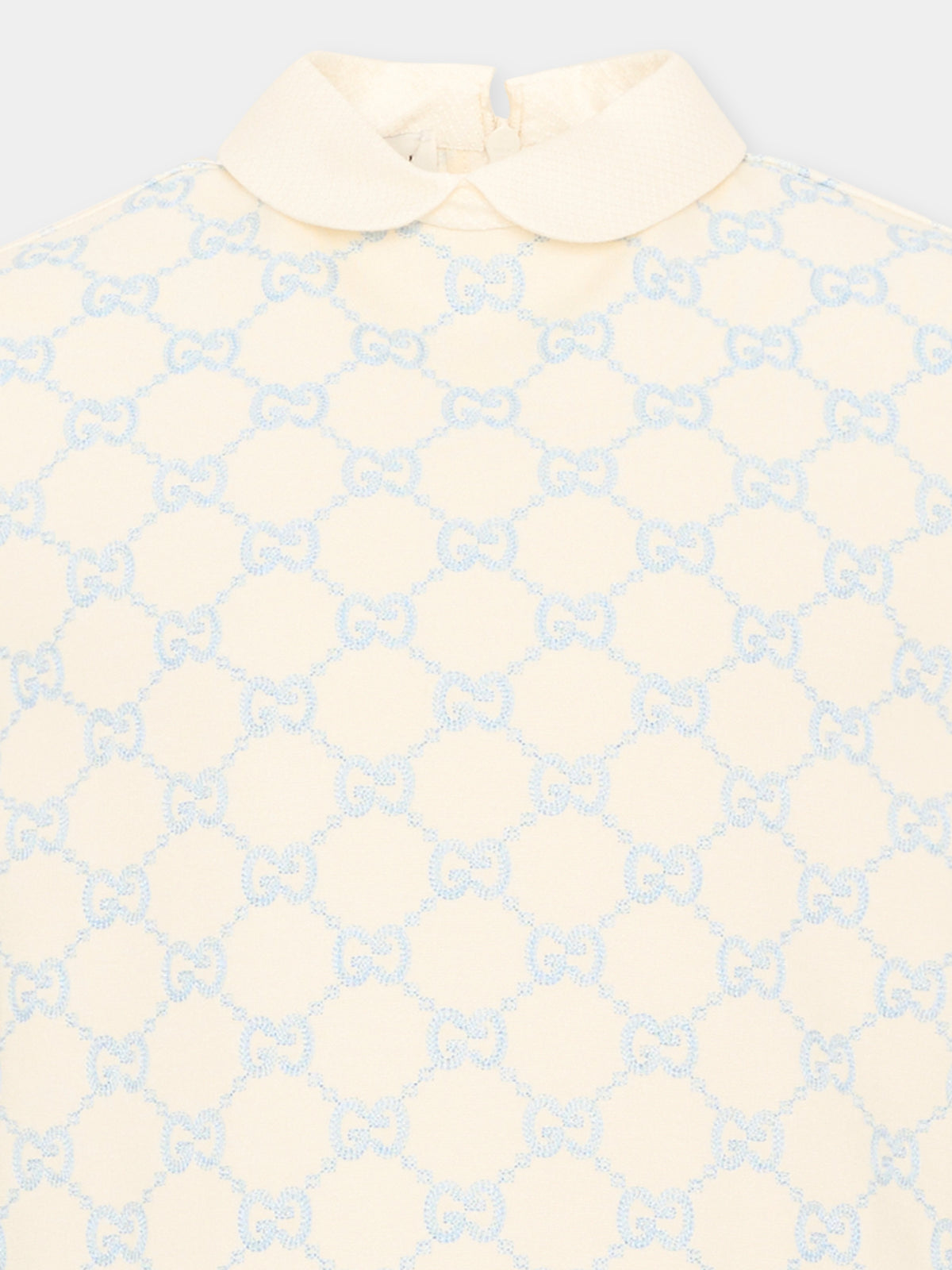Abito elegante avorio per bambina GG
