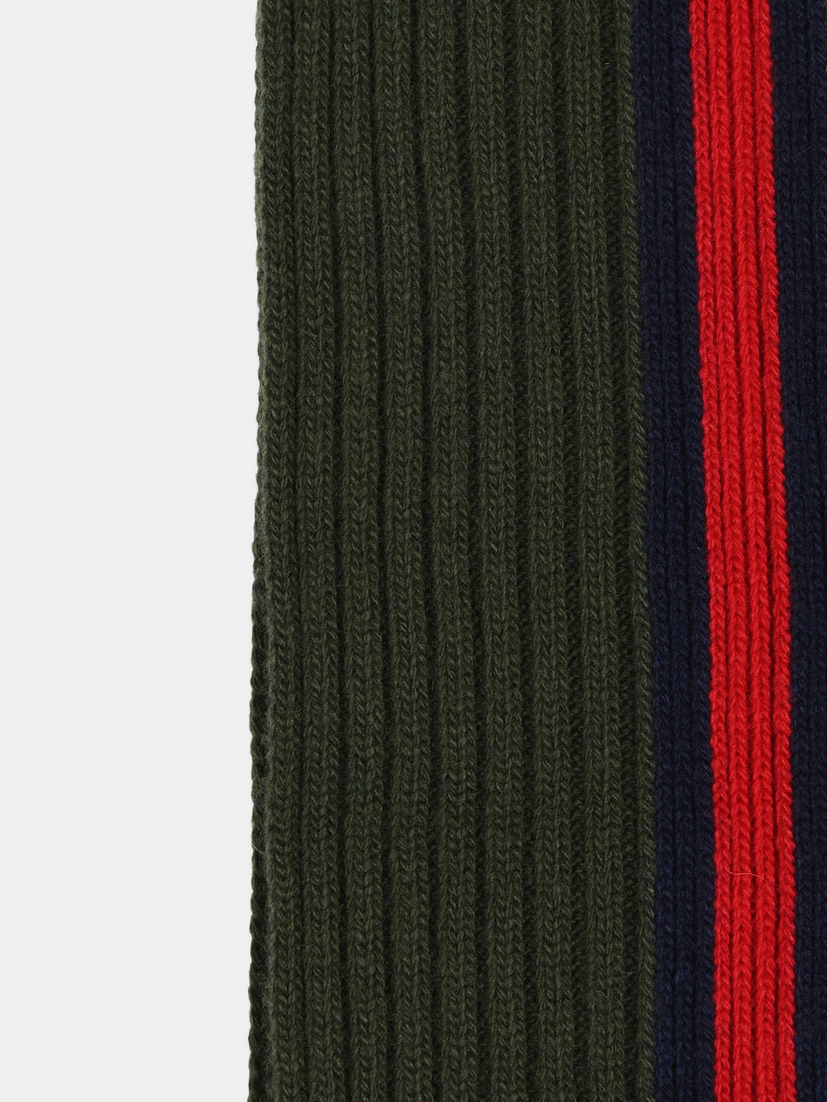 Sciarpa verde per bambini con Web,Gucci Kids,873860 4K206 3268