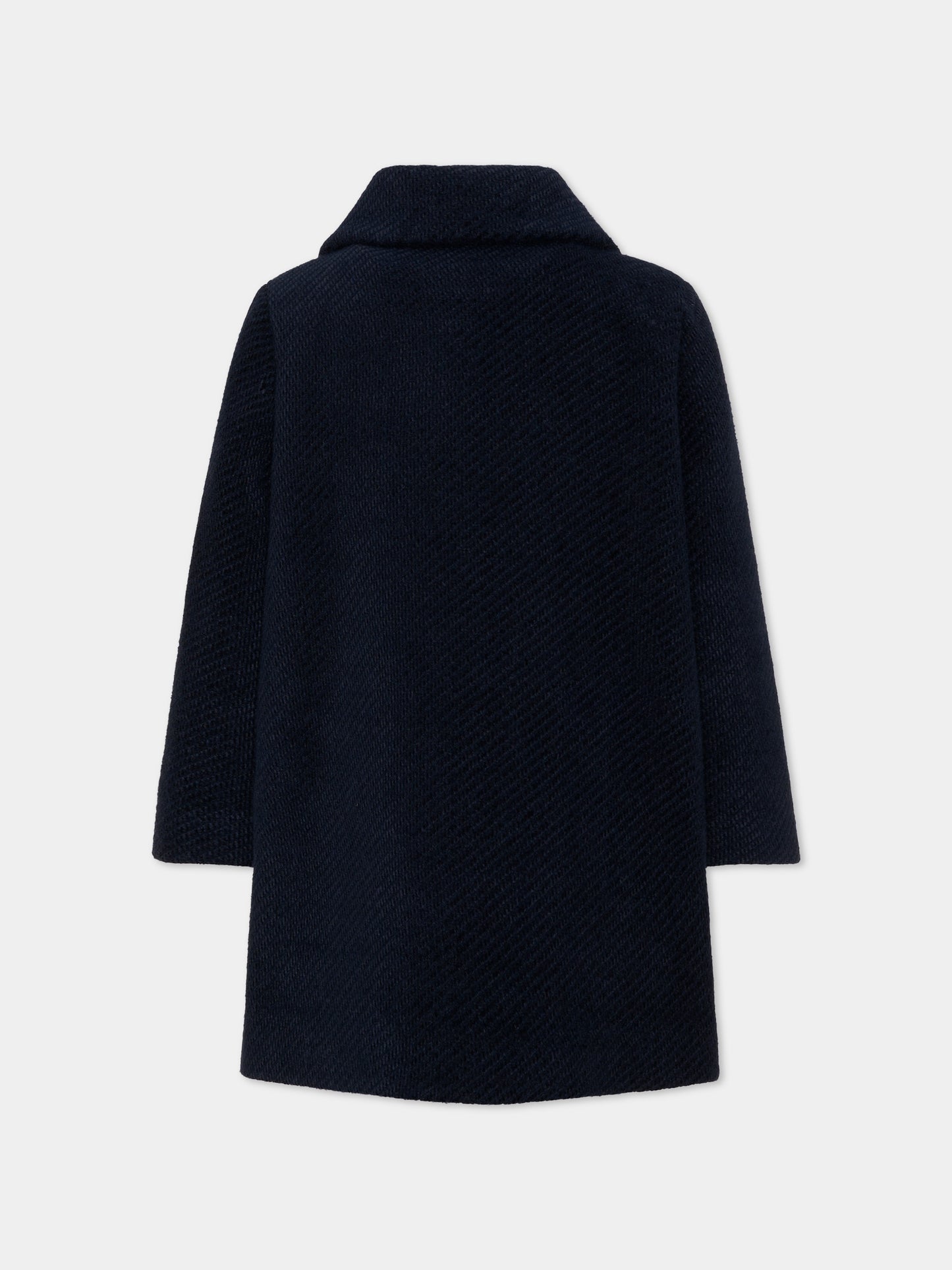 Cappotto blu per bambina,Monnalisa,17H106 8360 056S