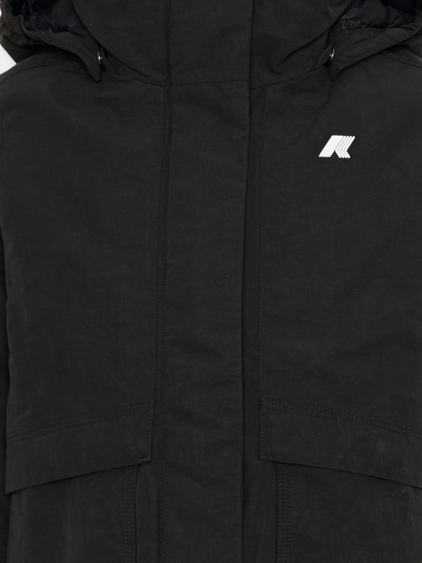 Piumino nero Kali per bambini,K-way,K3135NW USY