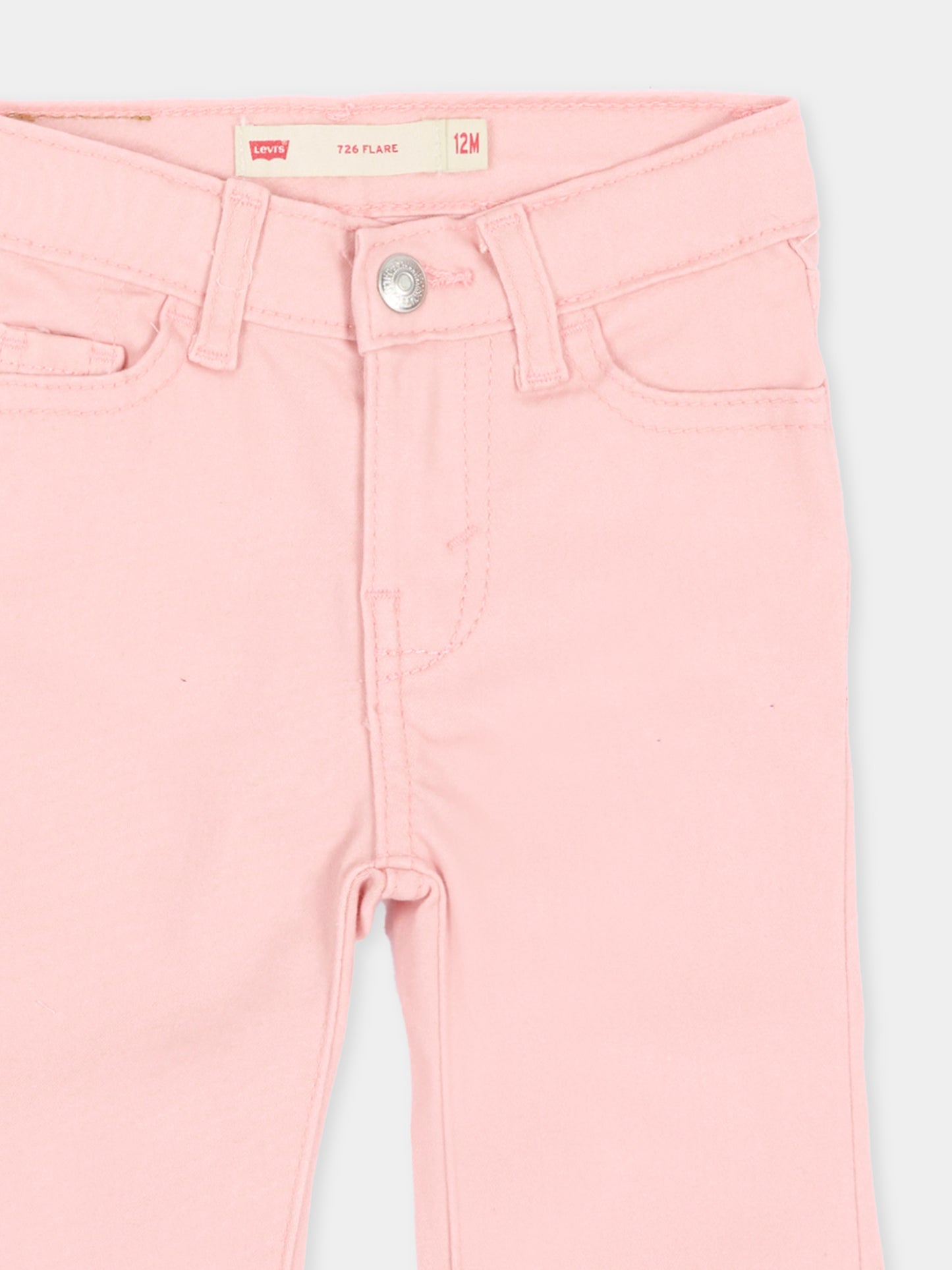 Pantalone rosa per neonata svasato,Levi's Kids,1ER728 A35
