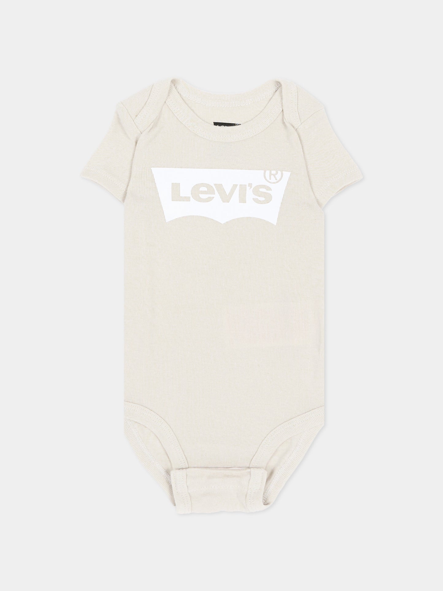 Set Tutine avorio per neonati con logo,Levi's Kids,LL0019 J95