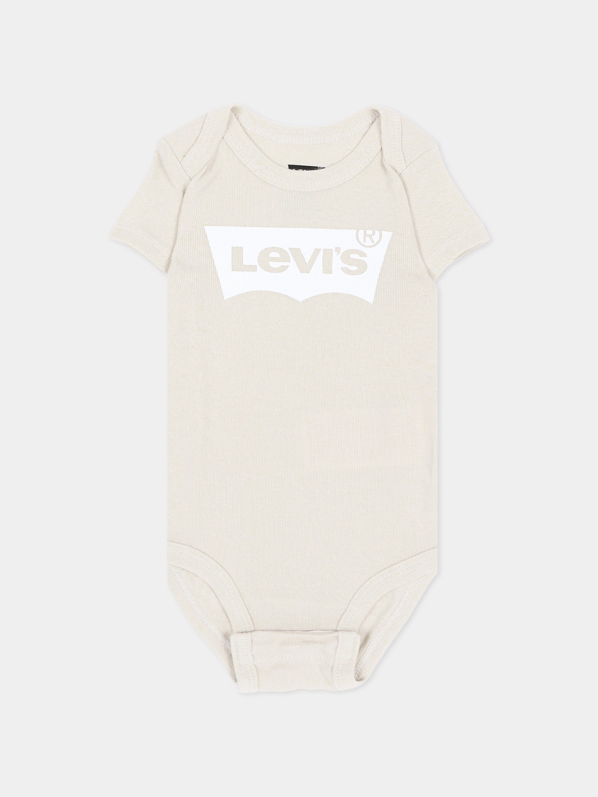 Set Tutine avorio per neonati con logo,Levi's Kids,LL0019 J95