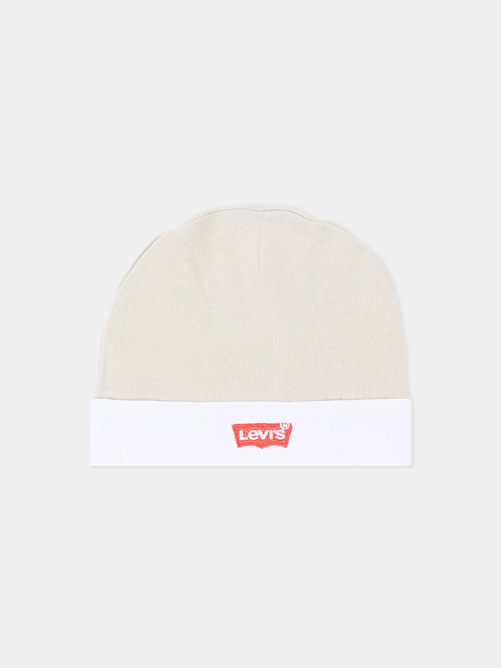 Set Tutine avorio per neonati con logo,Levi's Kids,LL0019 J95
