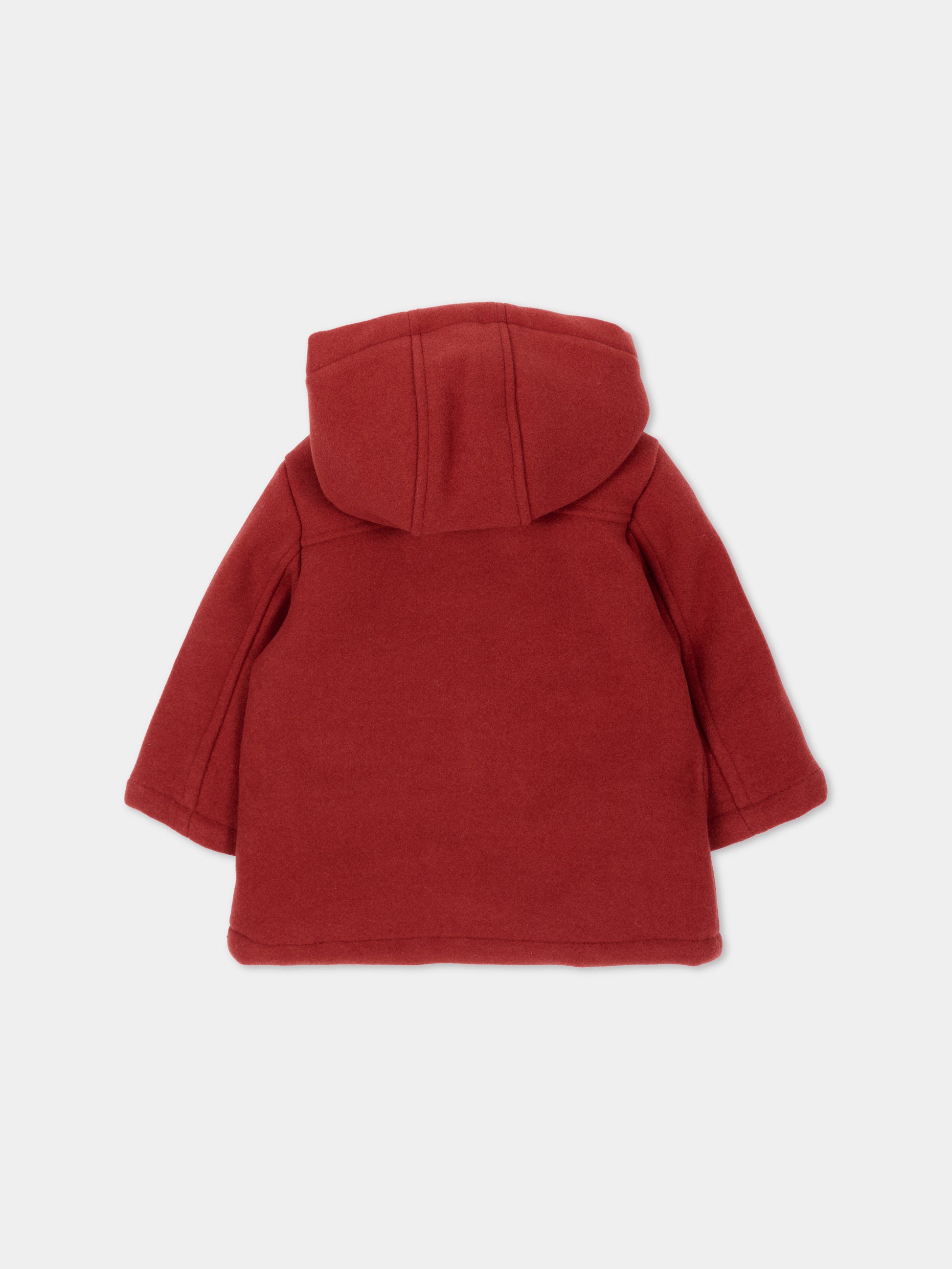 Cappotto rosso per neonato con cappuccio,Mayoral,2426 040