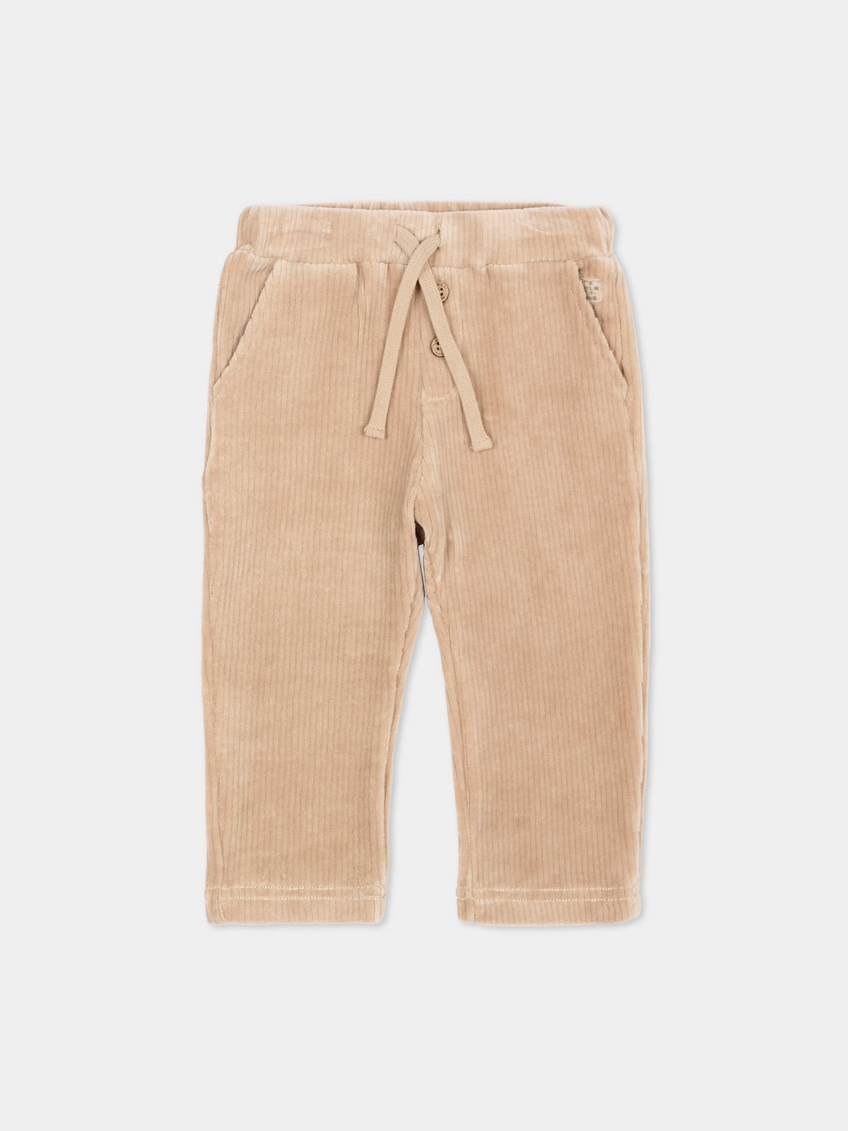 Pantaloni casual beige per neonato,Mayoral,2542 062