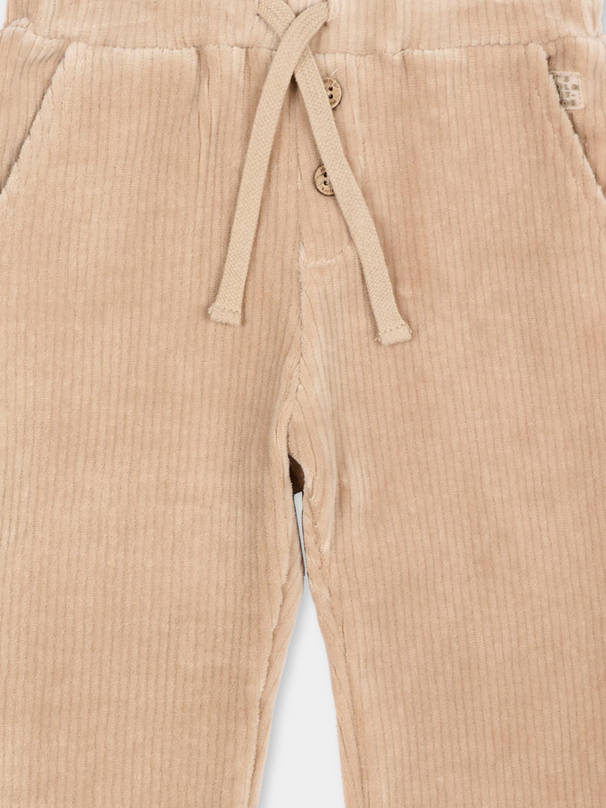 Pantaloni casual beige per neonato,Mayoral,2542 062