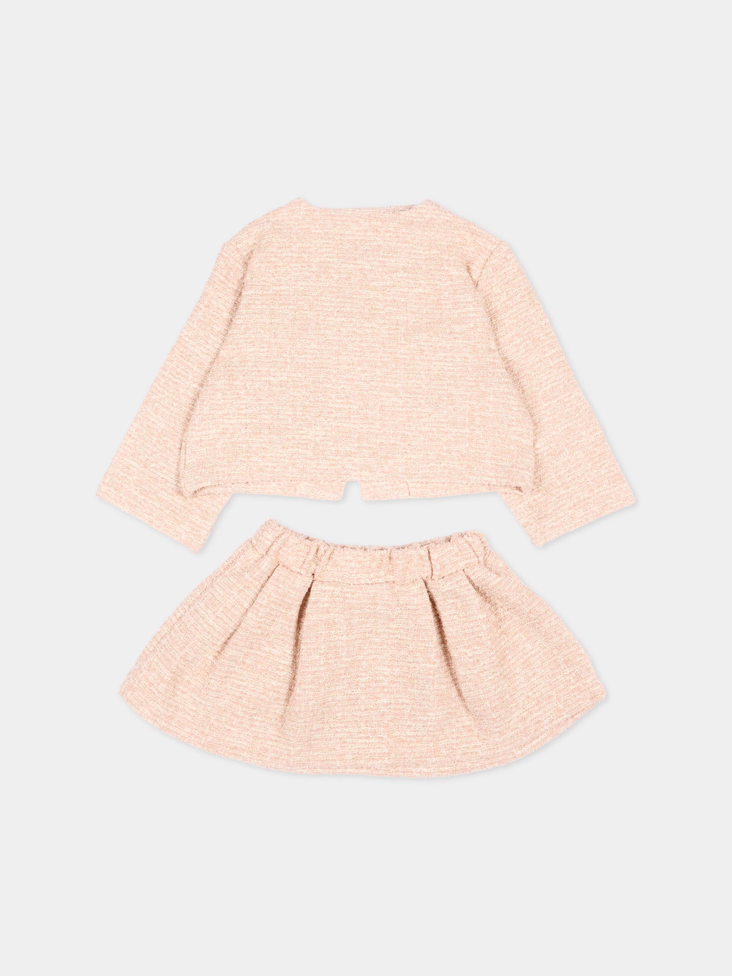 Completo elegante rosa per neonata,Mayoral,2954 029