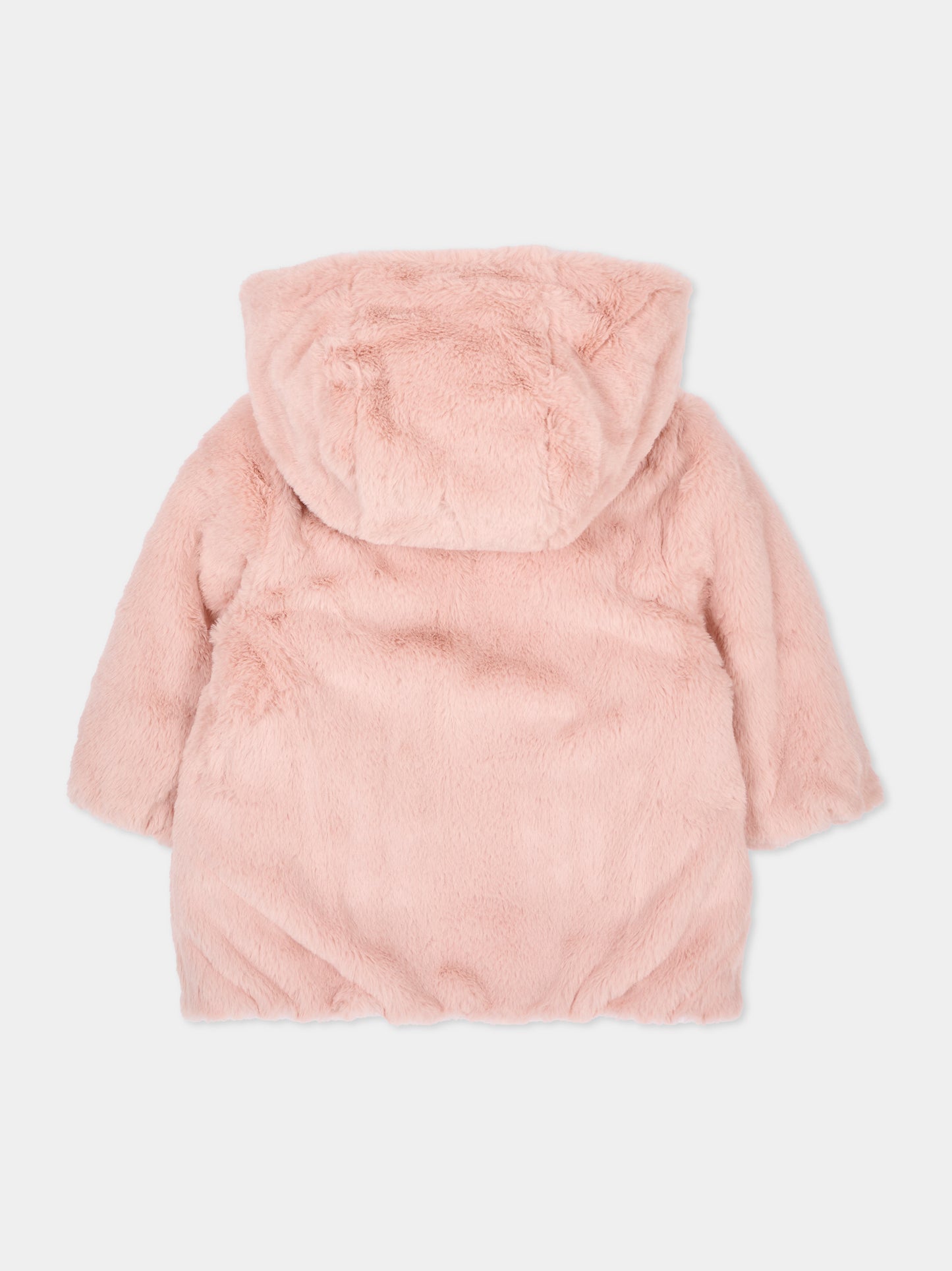 Piumino rosa per neonata con fiocchi,Mayoral,2439 094