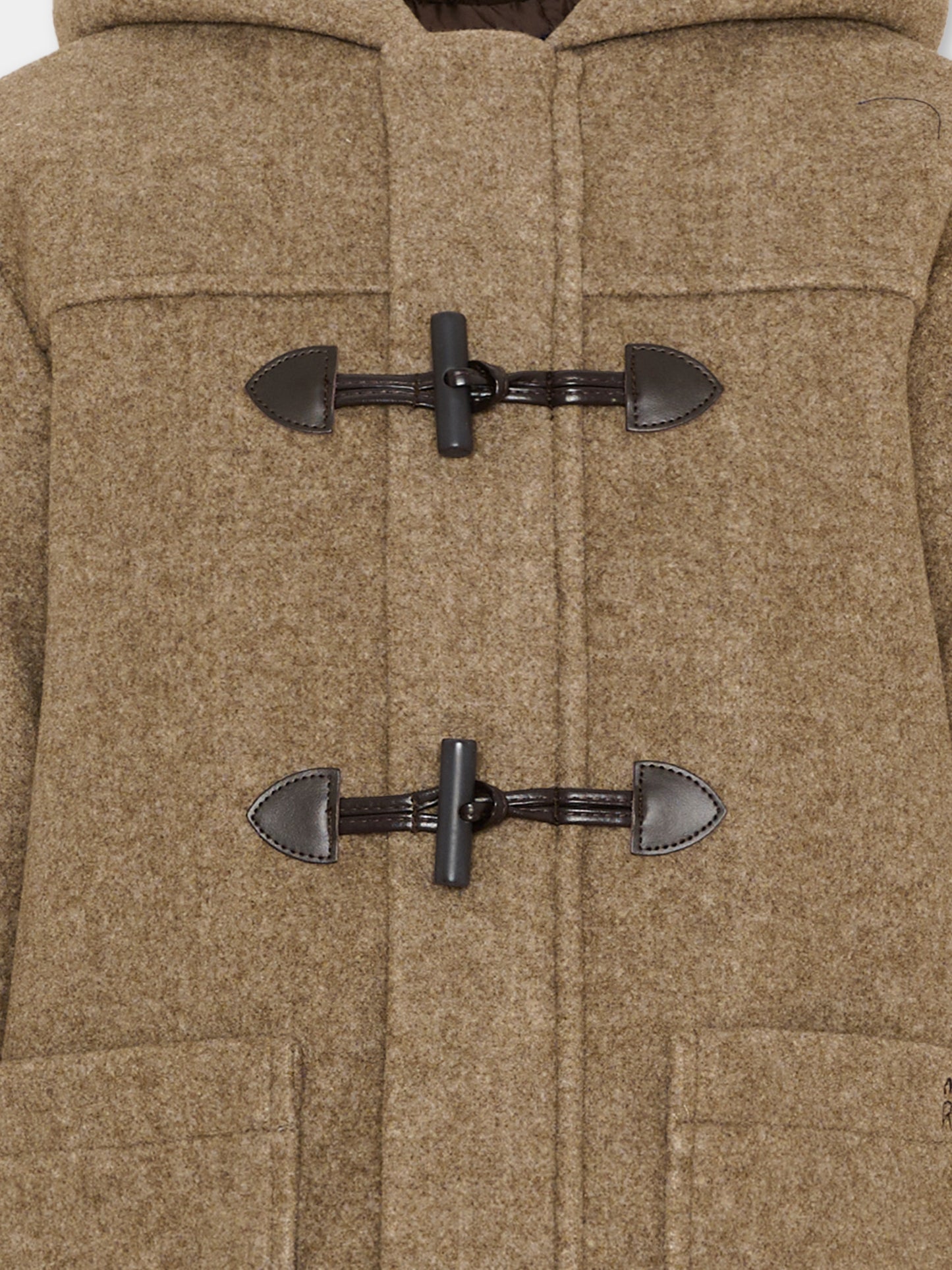 Cappotto marrone per bambino con alamari,Mayoral,4472 016