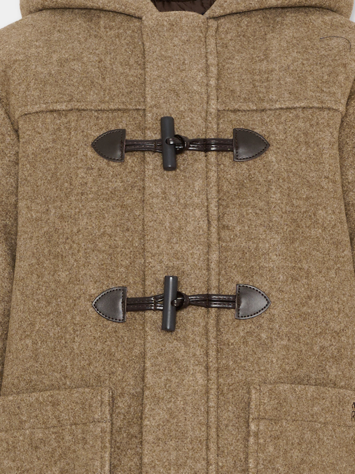 Cappotto marrone per bambino con alamari,Mayoral,4472 016