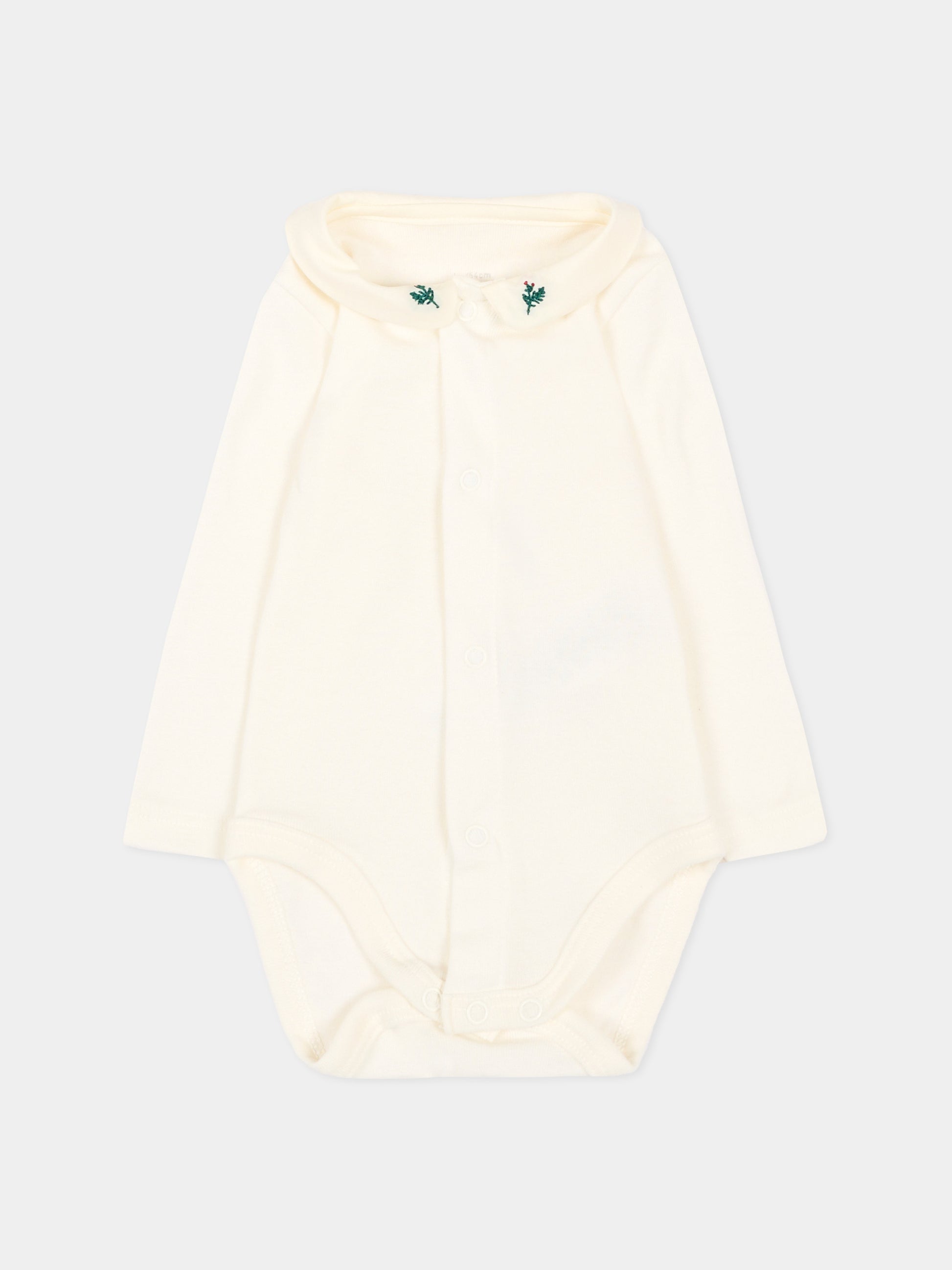 Completo nascita avorio per neonati floreale,Petit Bateau,A0GP0 01