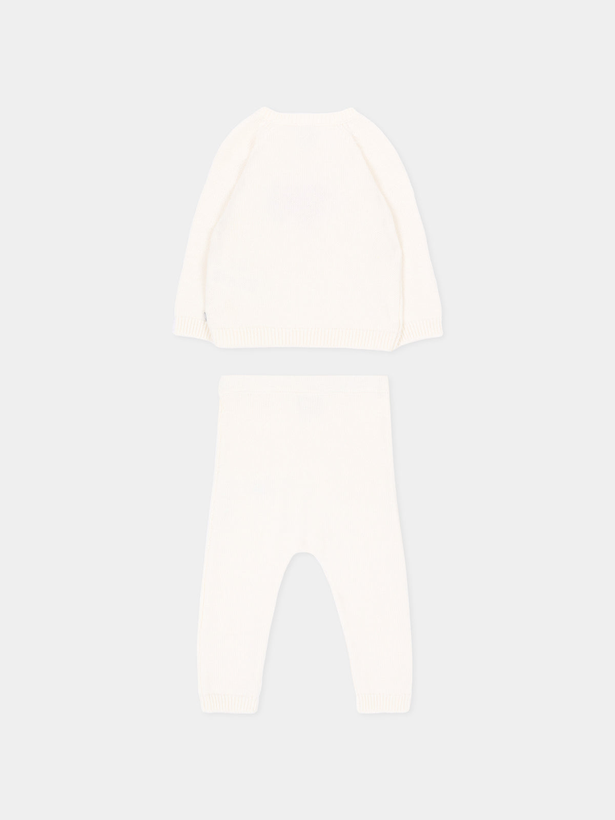 Completo nascita avorio con cuore per neonata,Petit Bateau,A0GNY 01