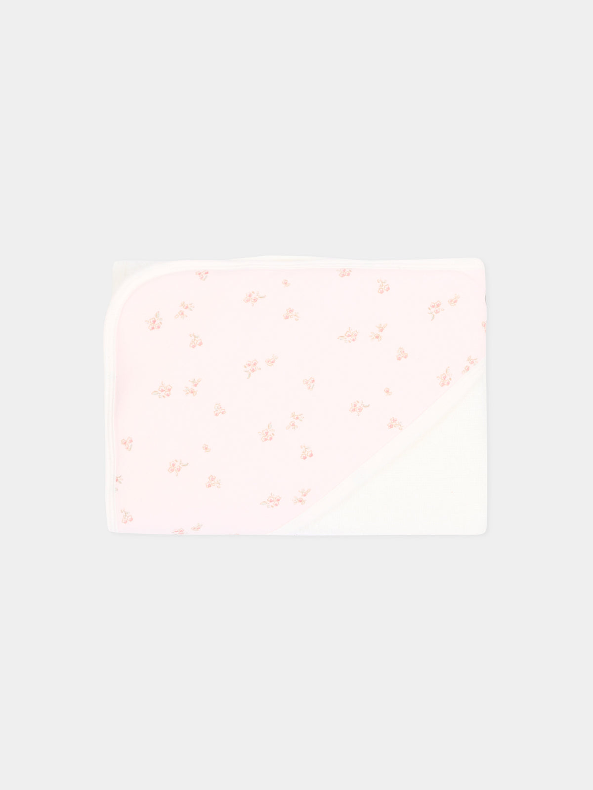 Accappatoio multicolor per neonata floreale,Petit Bateau,A0GM2 01