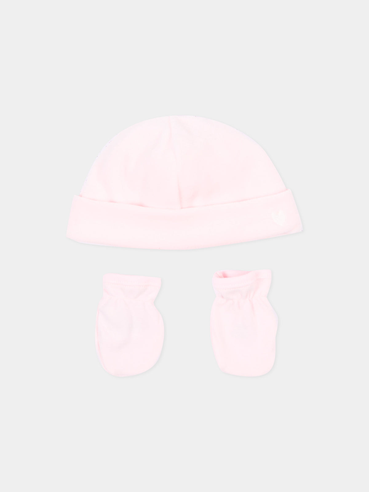 Set accessori rosa per neonata,Petit Bateau,A0G9R 00