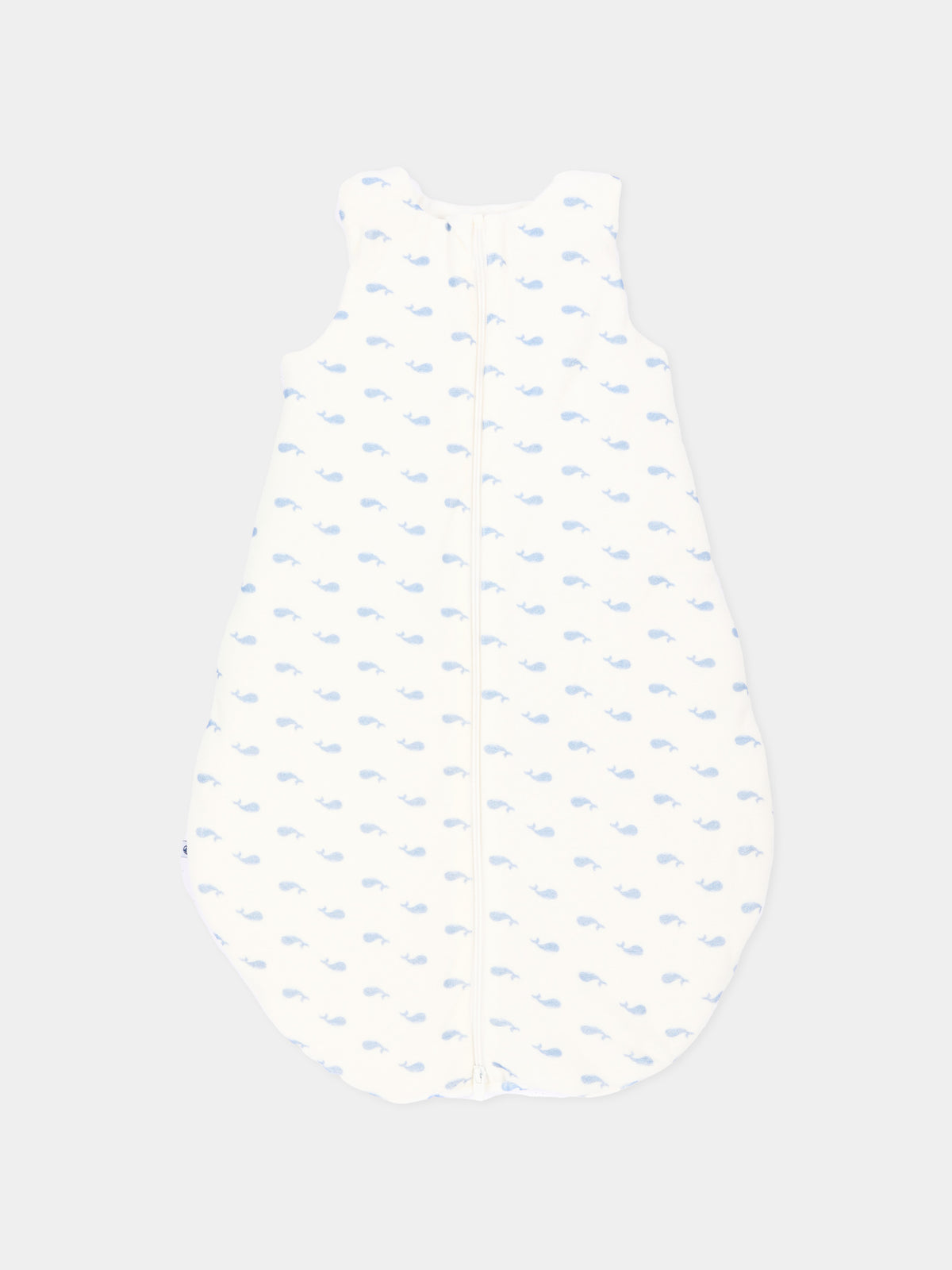 Sacco nanna avorio per neonati con balene,Petit Bateau,A0GAD 01