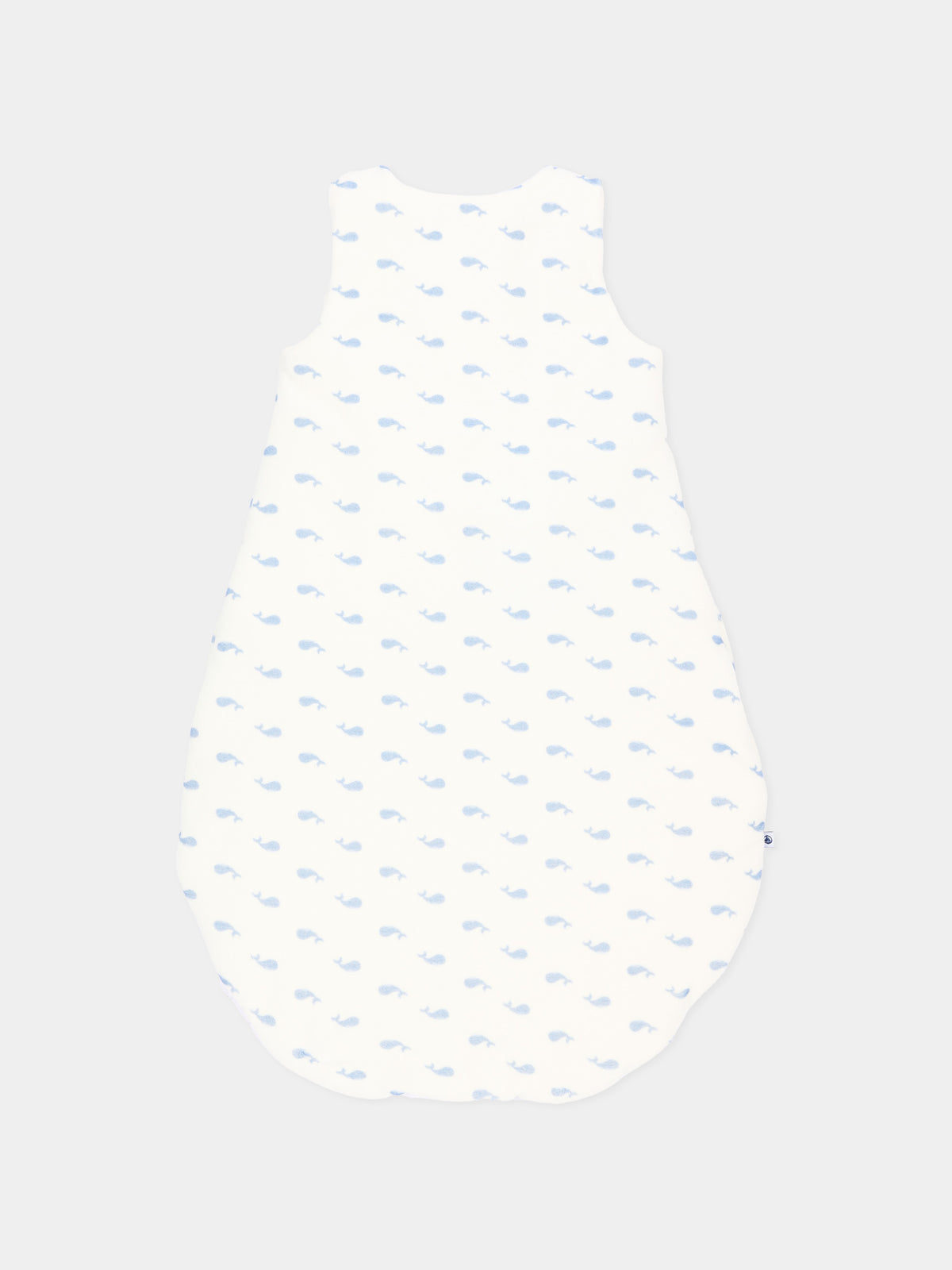 Sacco nanna avorio per neonati con balene,Petit Bateau,A0GAD 01