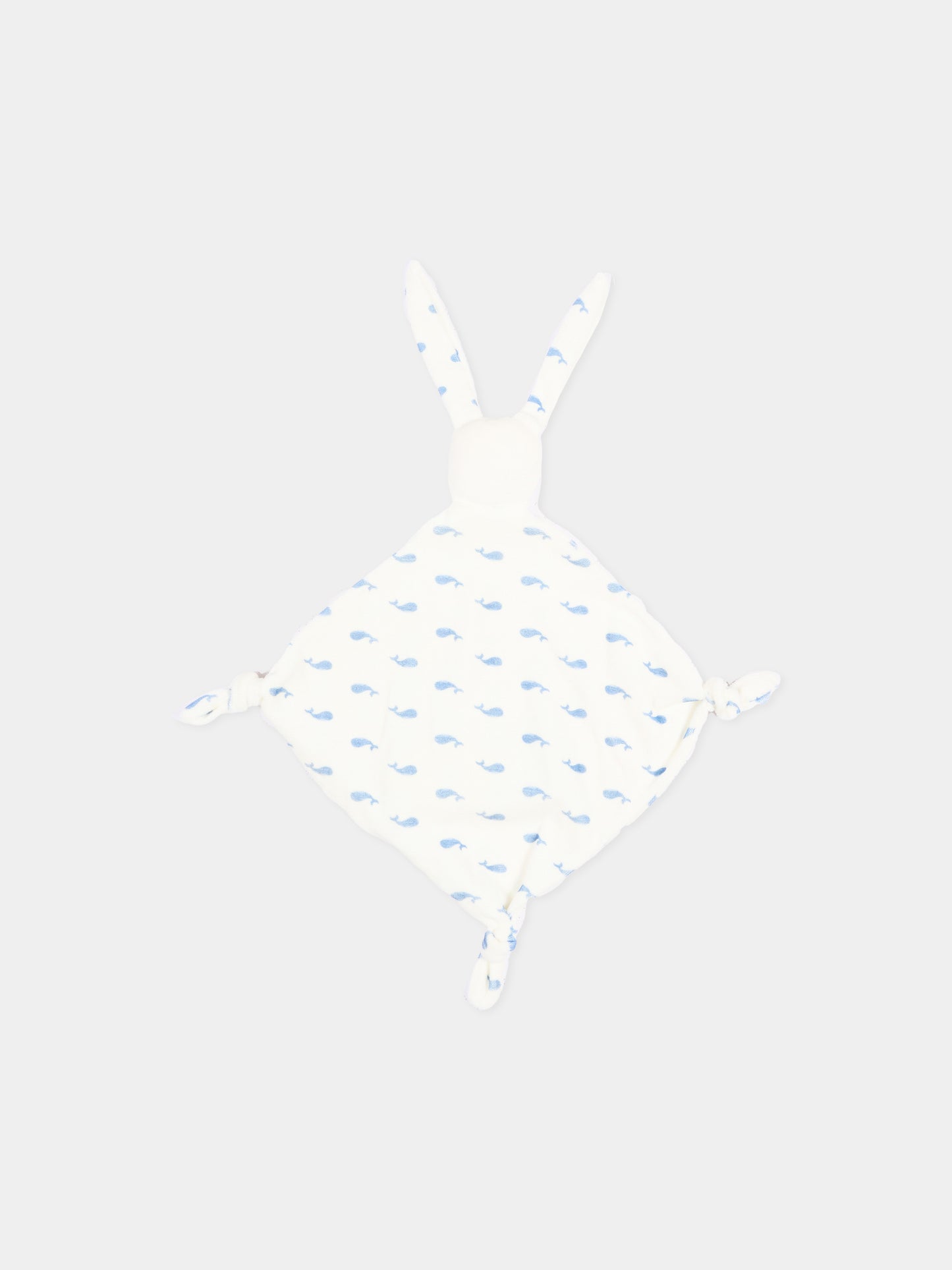 Doudou avorio per neonati con balene,Petit Bateau,A0G9T 01