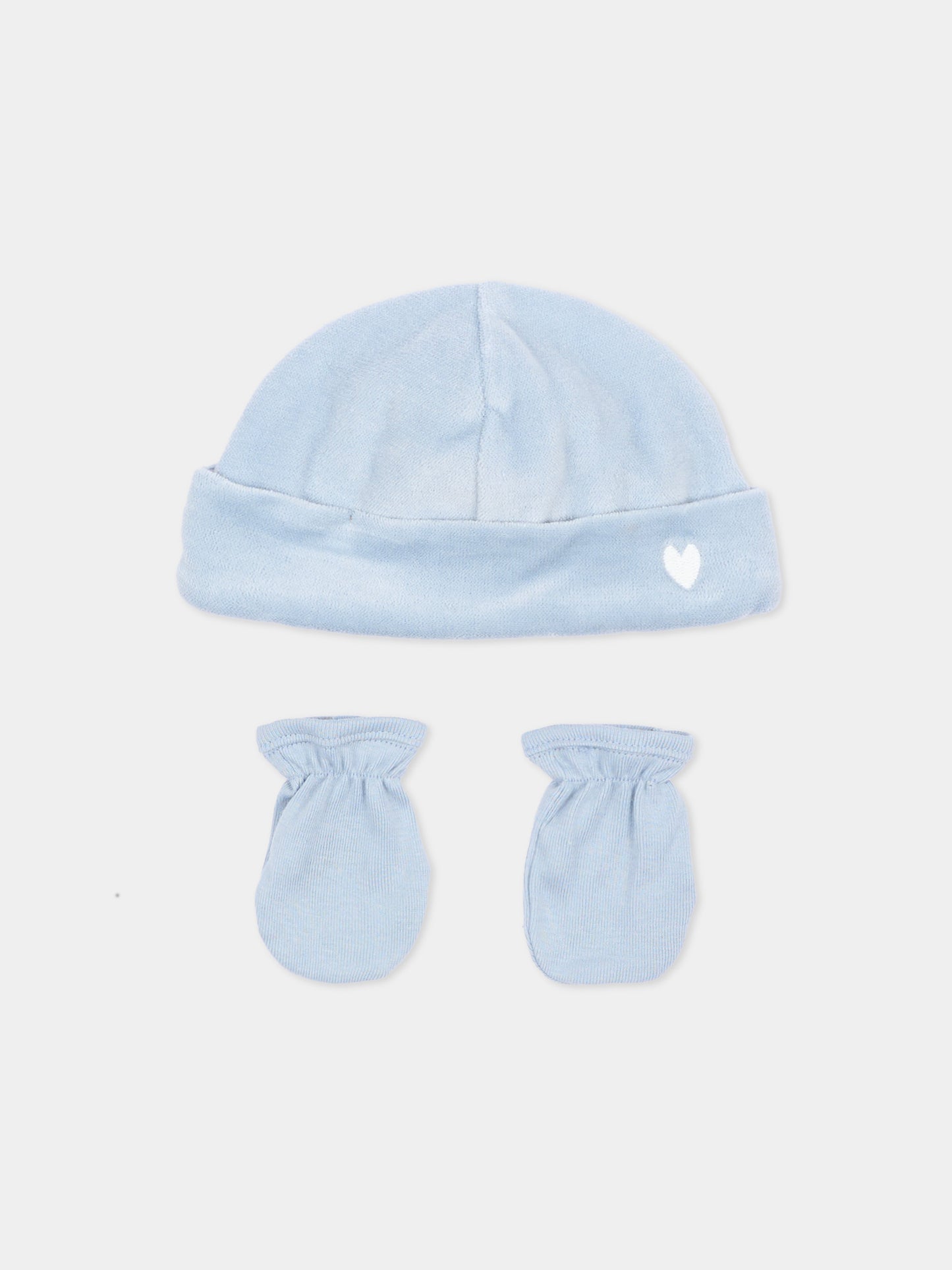Set accessori celeste per neonato,Petit Bateau,A0G9Q 00