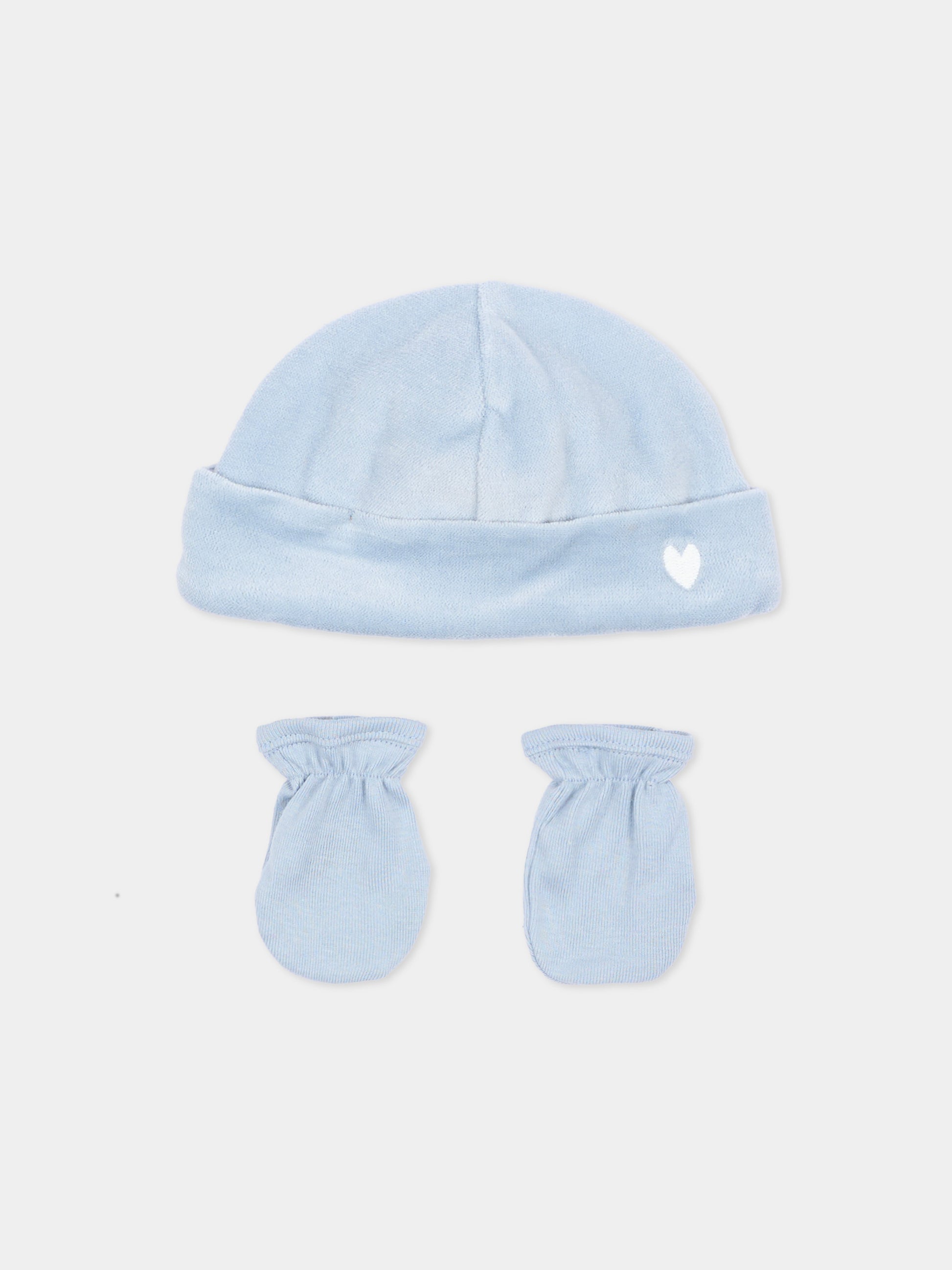 Set accessori celeste per neonato,Petit Bateau,A0G9Q 00