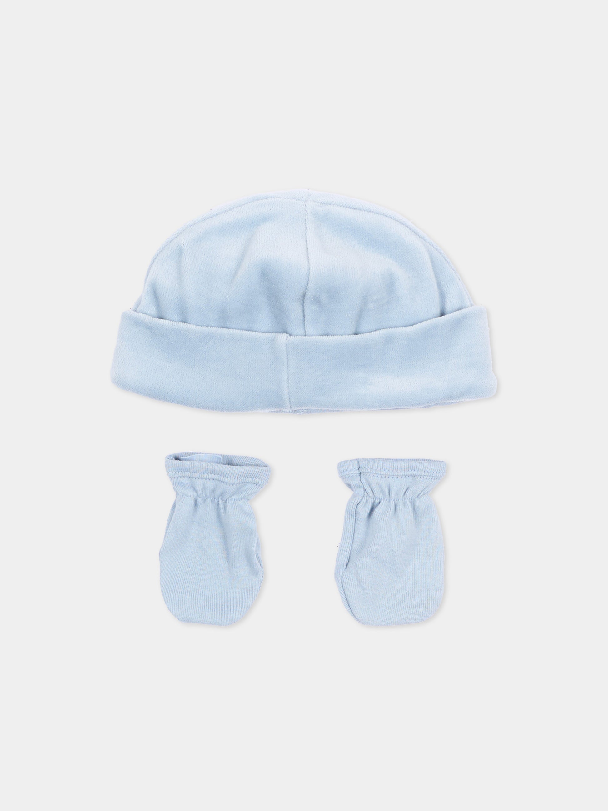 Set accessori celeste per neonato,Petit Bateau,A0G9Q 00