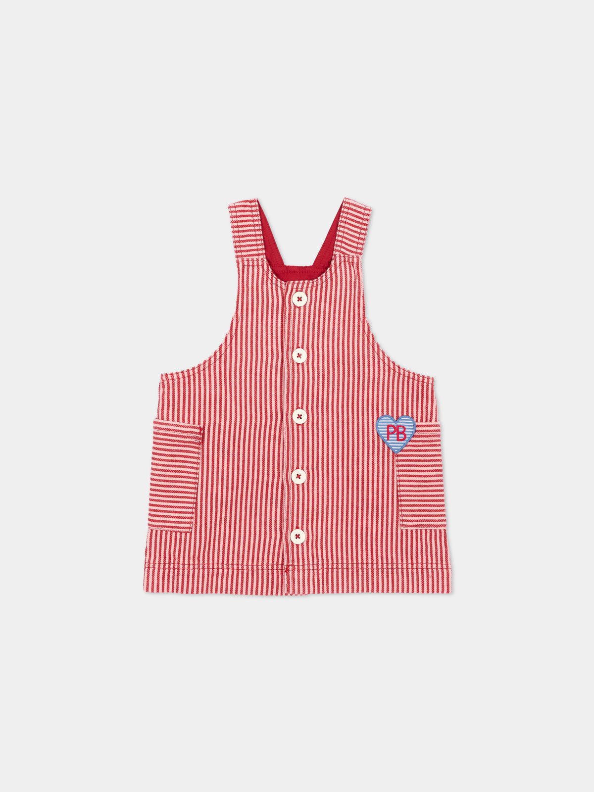 Vestito bordeaux per neonata a righe,Petit Bateau,A0GEC 01