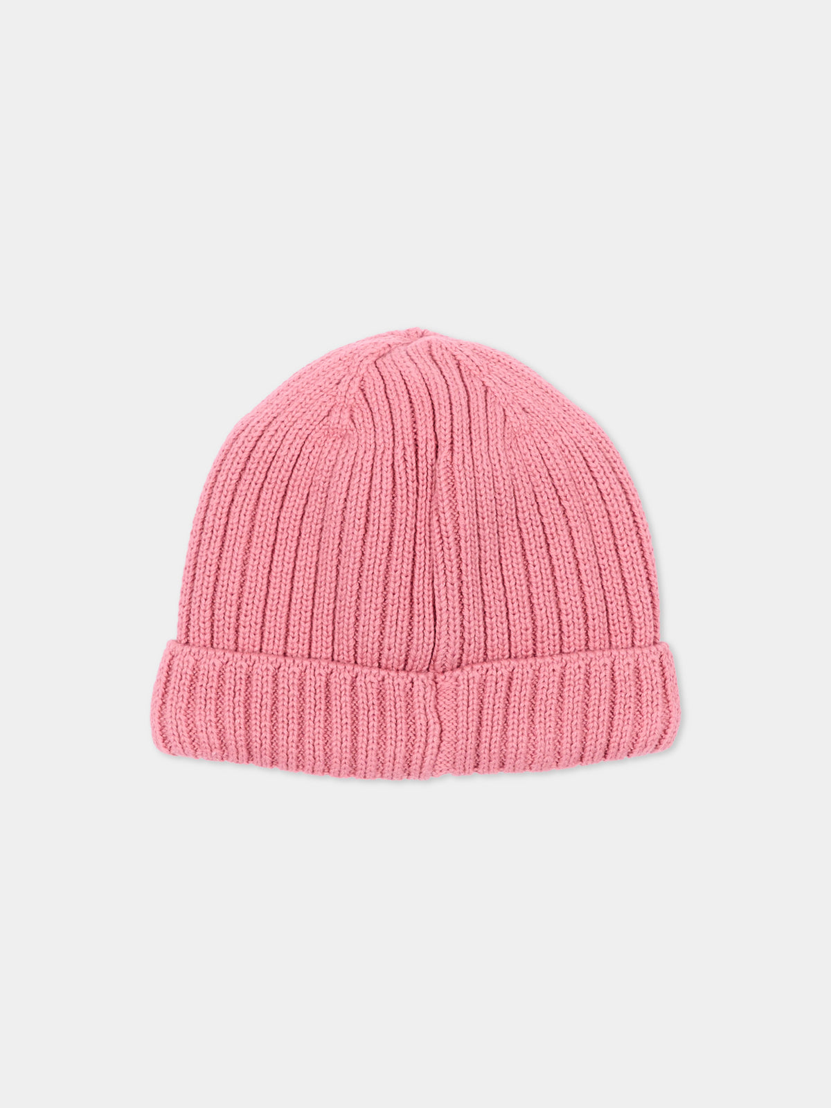 Berretto rosa per neonata con logo,Petit Bateau,A0GIC 01