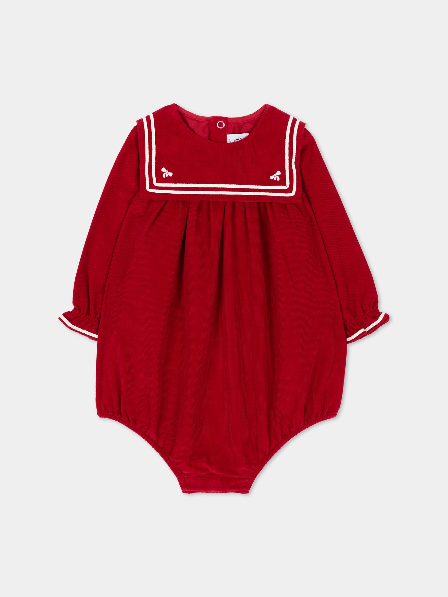 Body bordeaux per neonata,Petit Bateau,A0GE1 01