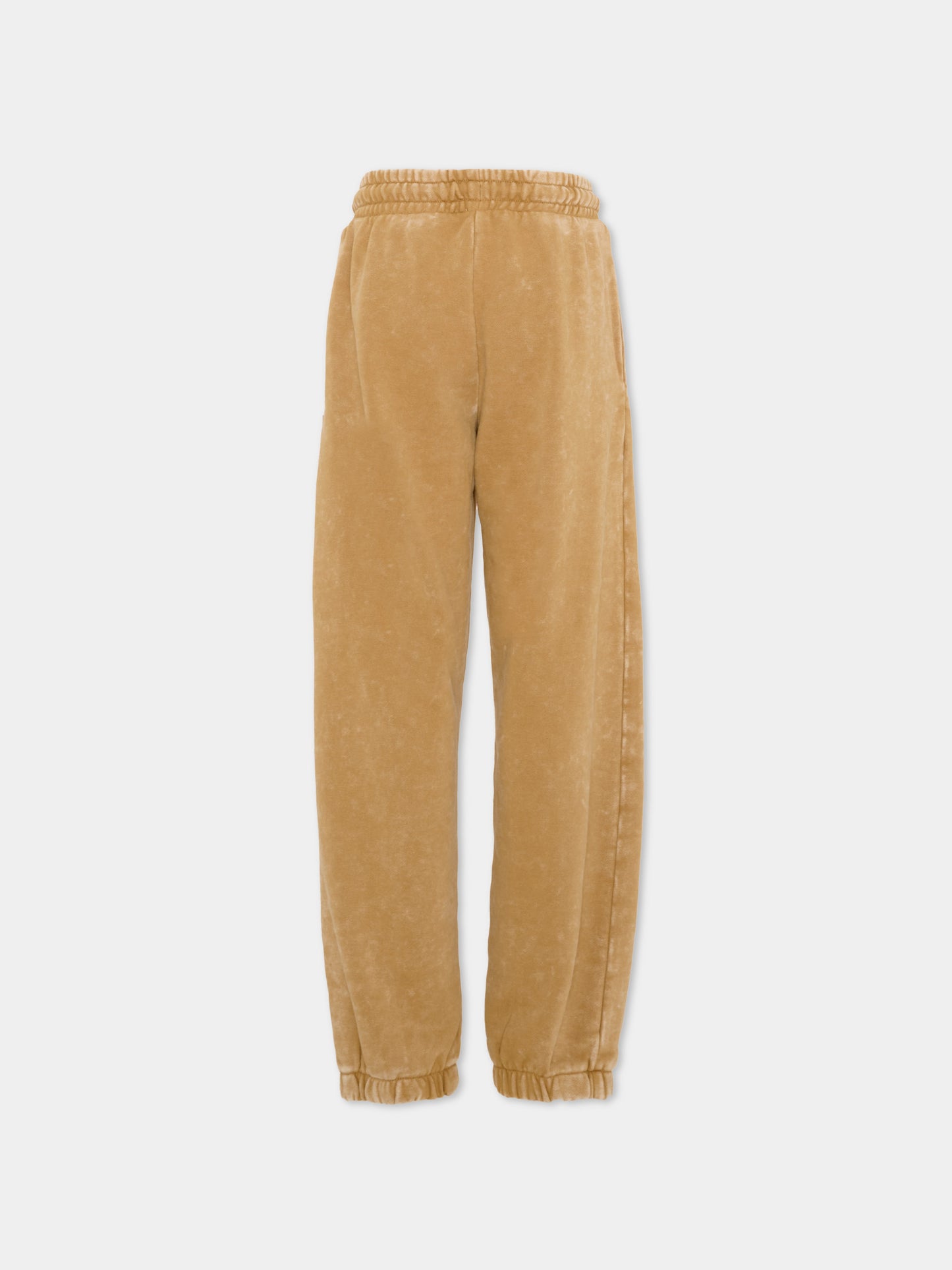 Pantalone beige per bambino con logo,Richmond,RBA26037PA KHAKI_PALE KHAKI PALE