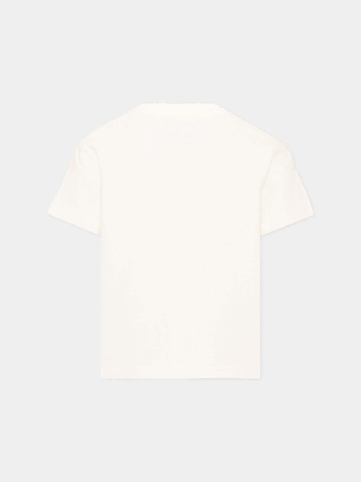 T-shirt avorio per bambina con logo,Richmond,RGA26165TS OFF-WHITE OFF-WHITE